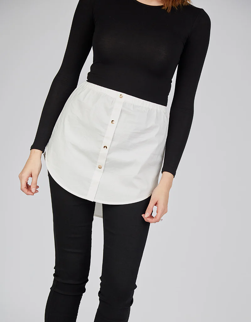 Button Layering Skirt - Image 11