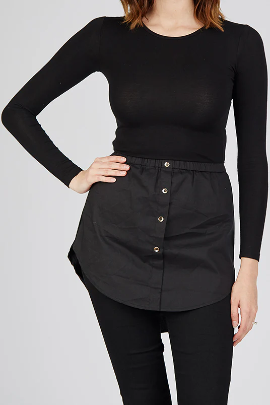 Button Layering Skirt - Image 4