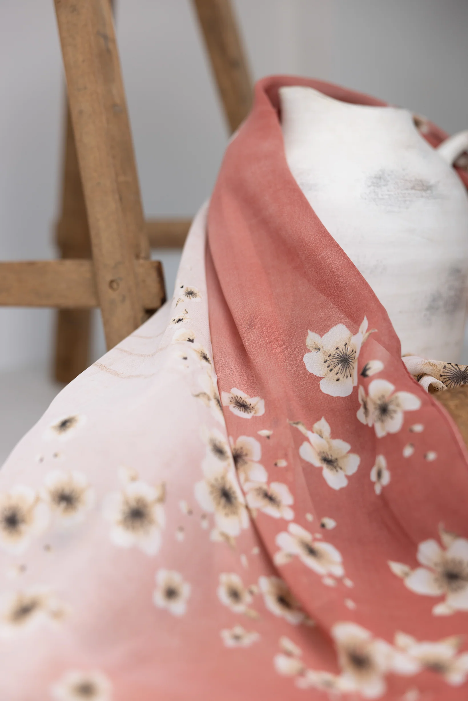 Camellia Printed Shawl - Image 3