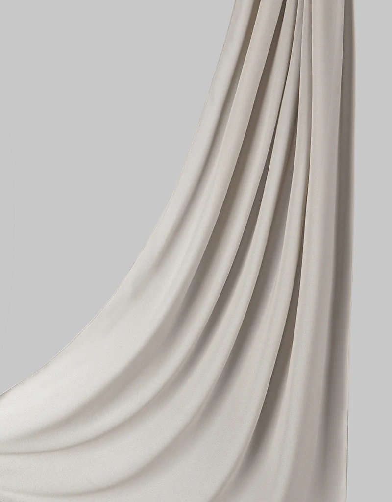 Chiffon Shawl - Shades of Grey - Image 7