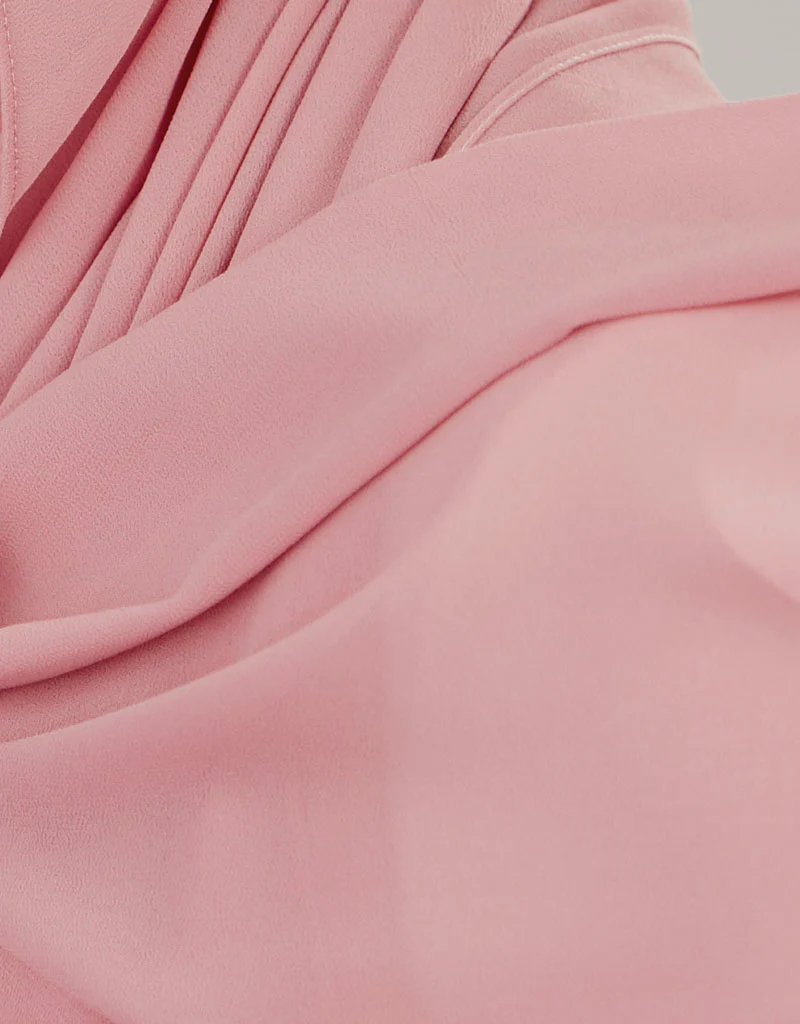 Chiffon Shawl - Shades of Dark Pink - Image 4