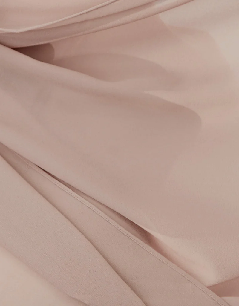 Chiffon Shawl - Shades of Light Purple - Image 2