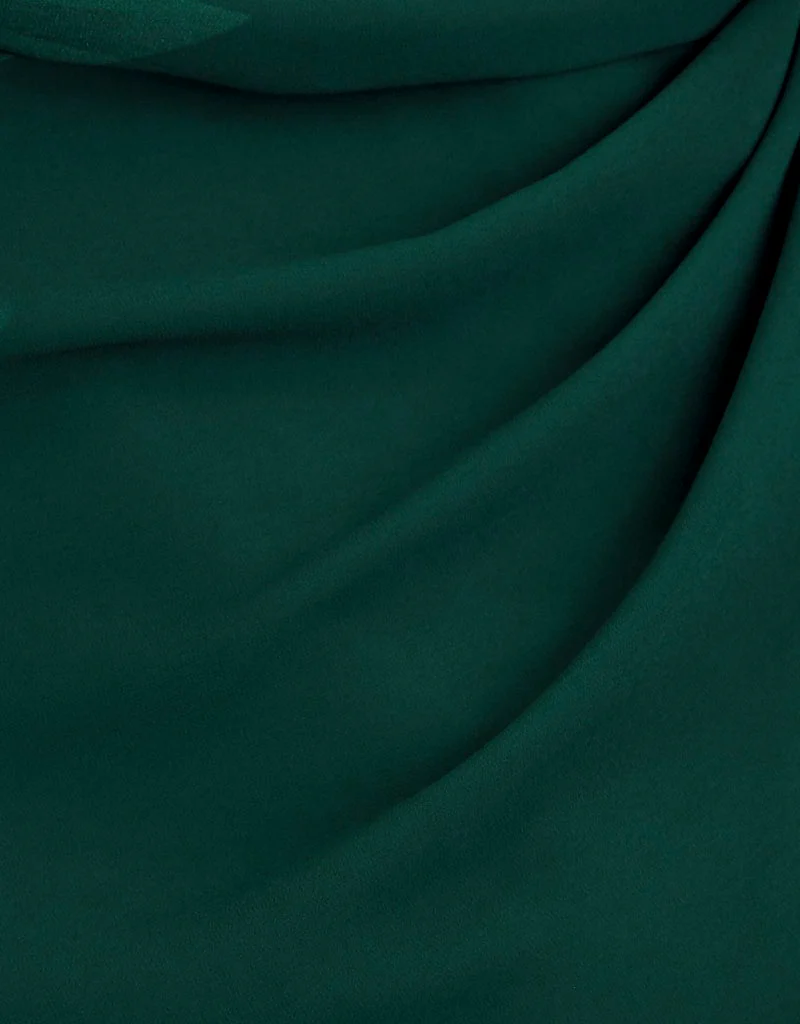 Chiffon Shawl - Shades of Teal - Image 13