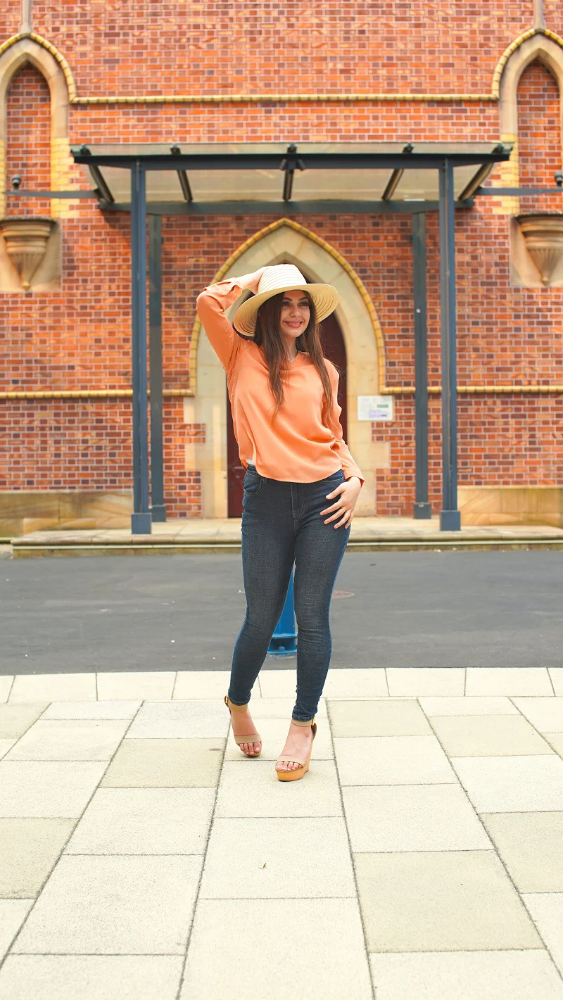 Chiffon V Blouse - Image 15