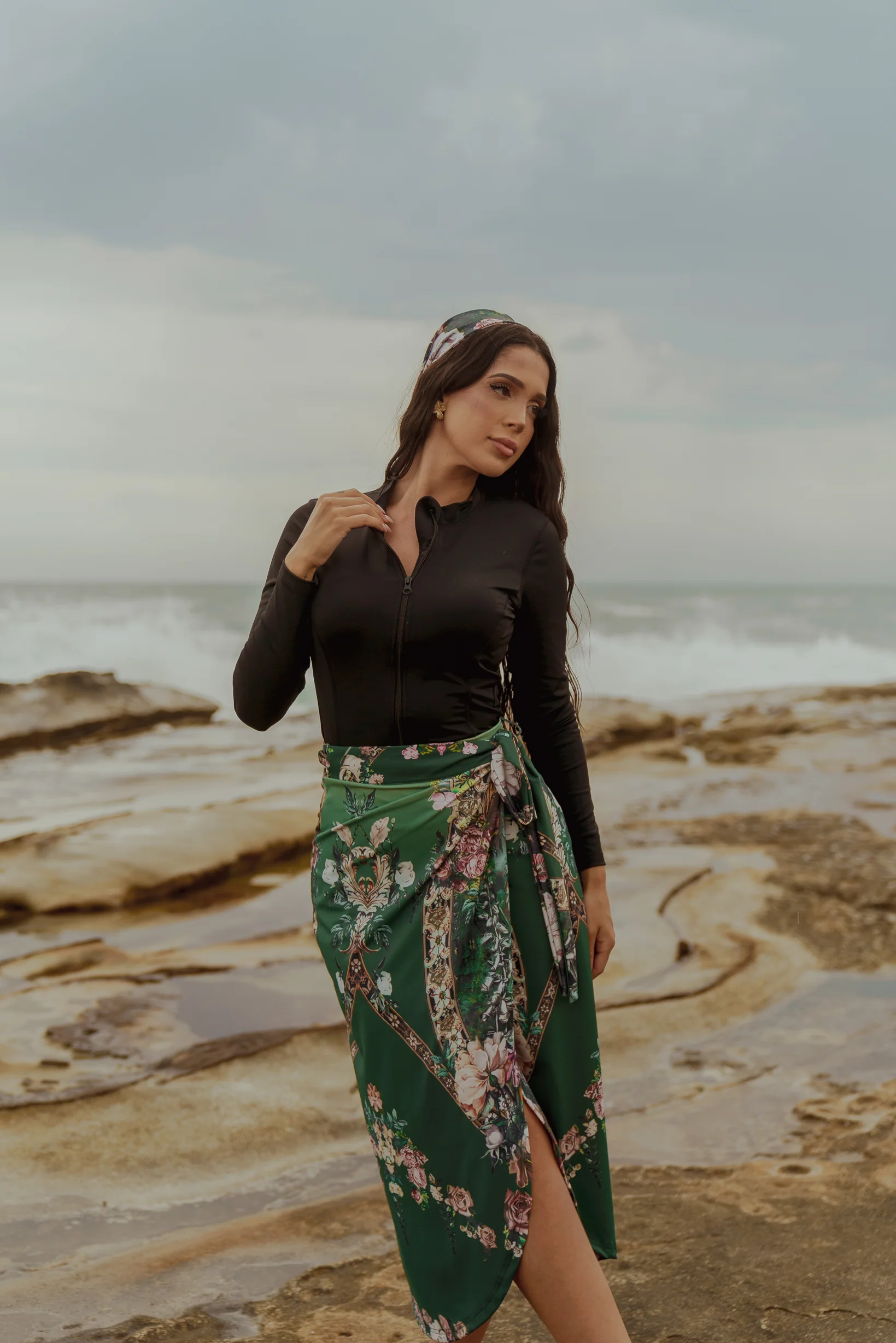 Clavel Swim Olive Print Bundle - Image 4
