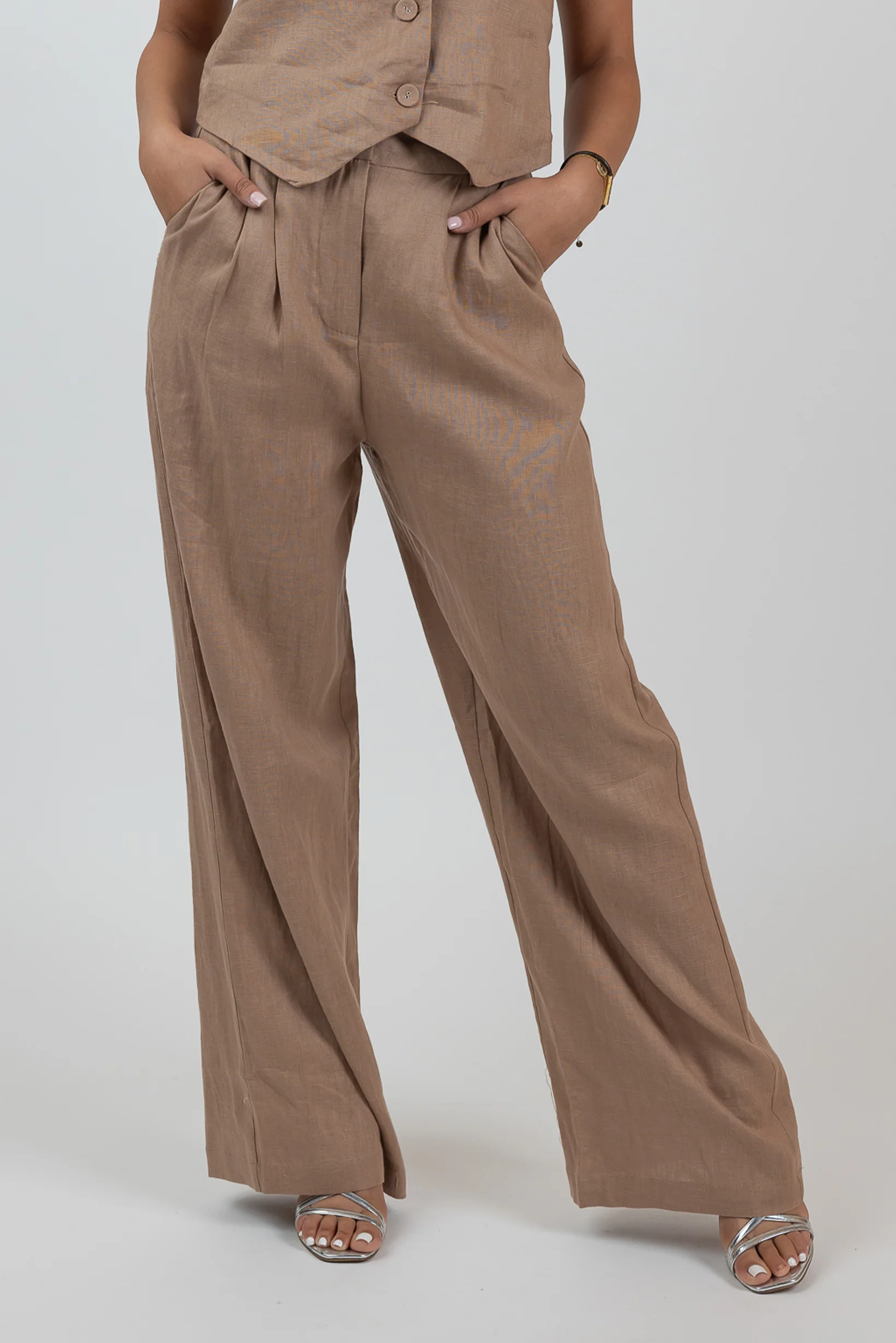 Coco 100% Linen Pants