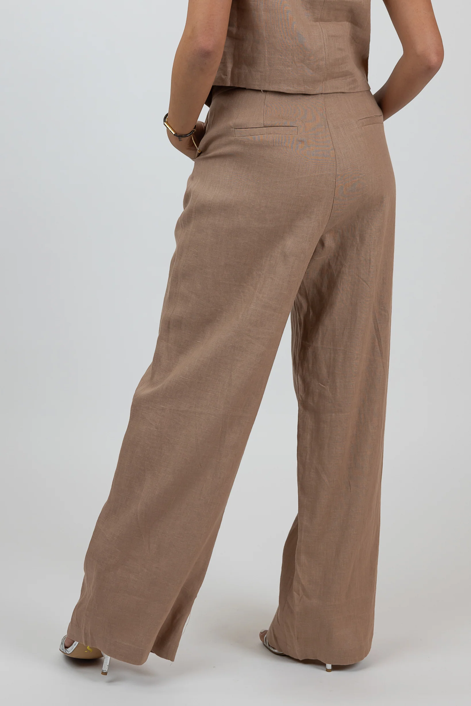 Coco 100% Linen Pants - Image 4