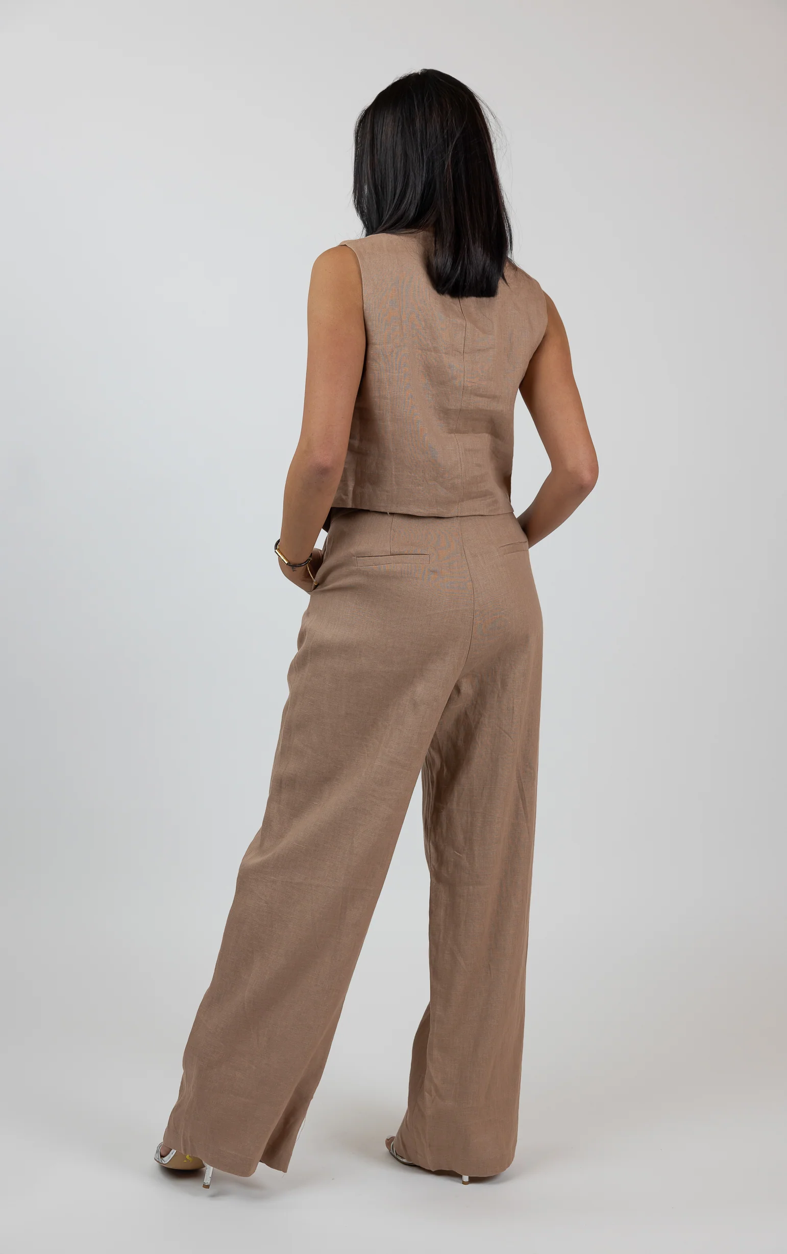 Coco 100% Linen Pants - Image 6