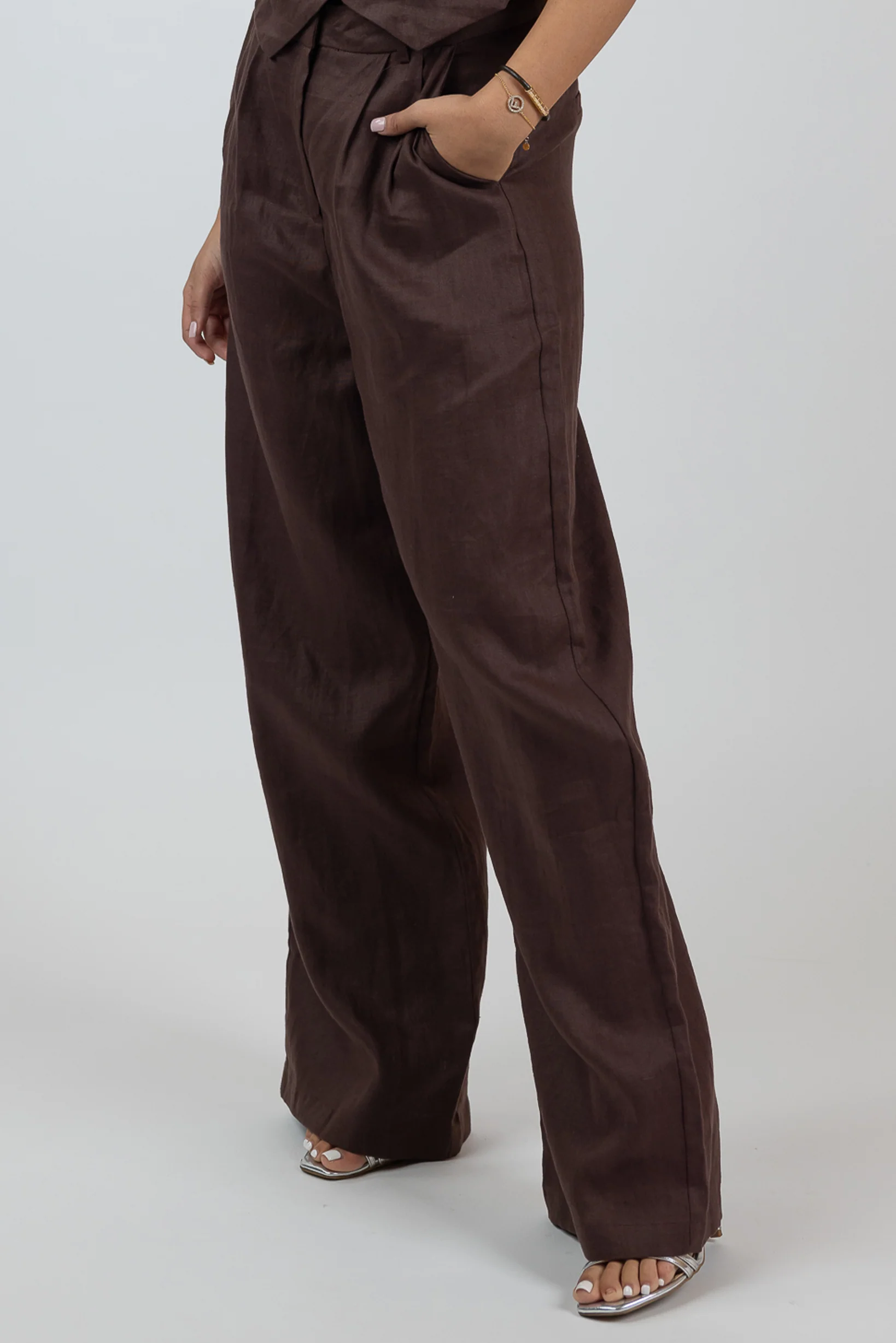 Coco 100% Linen Pants - Image 9
