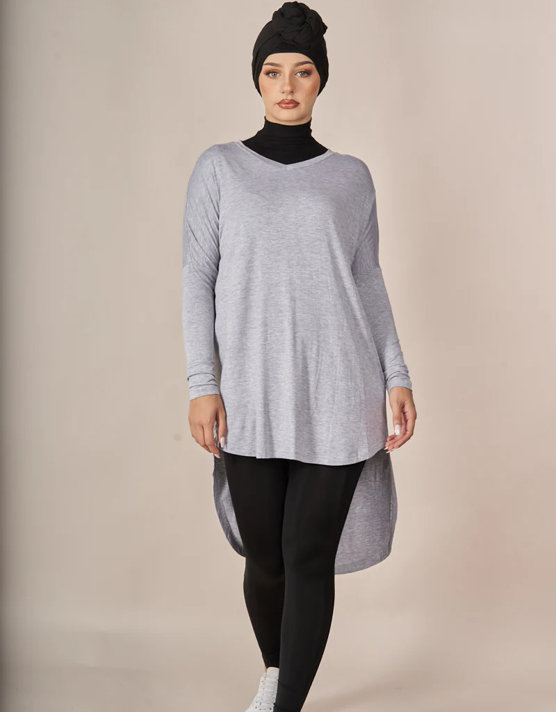 Cotton High Low Top - Image 19