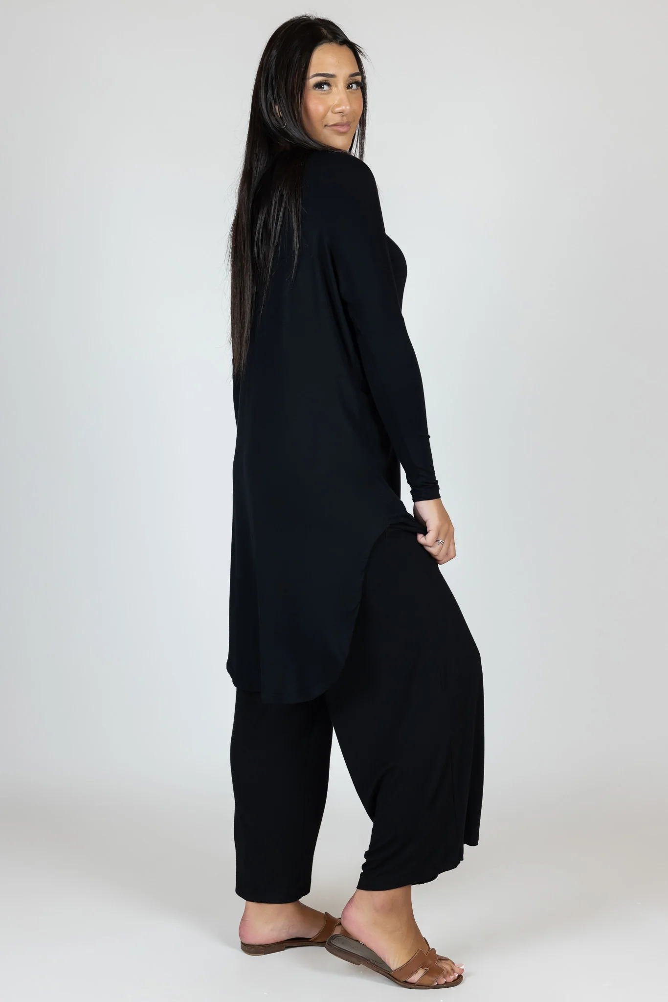Cotton High Low Top - Image 3