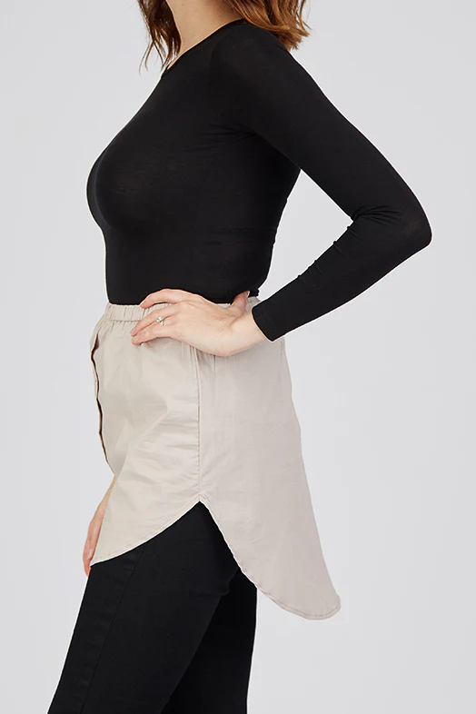 Cotton Layering Skirt - Image 3