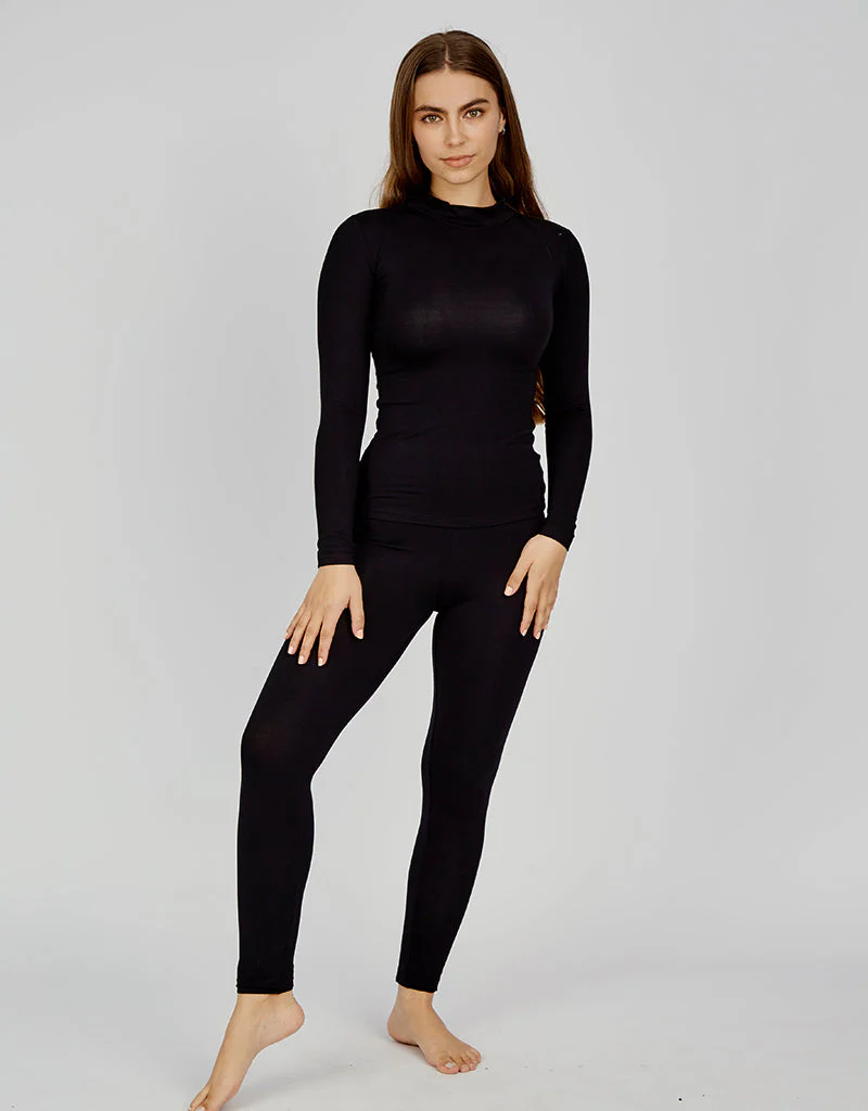 Poly Span Leggings - Dark Shades - Image 12