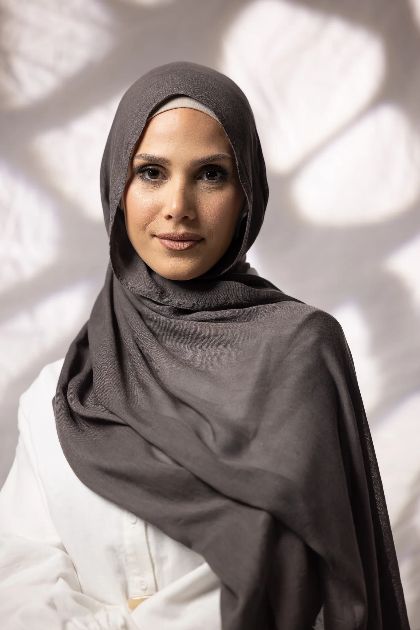 Cotton Modal Shawls - Shades of Black - Image 4