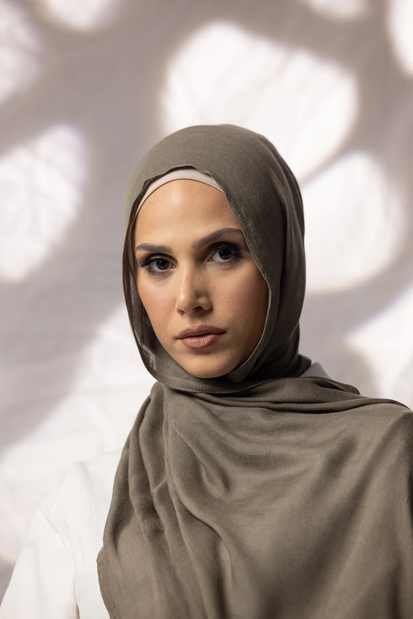 Cotton Modal Shawls - Shades of Green - Image 2