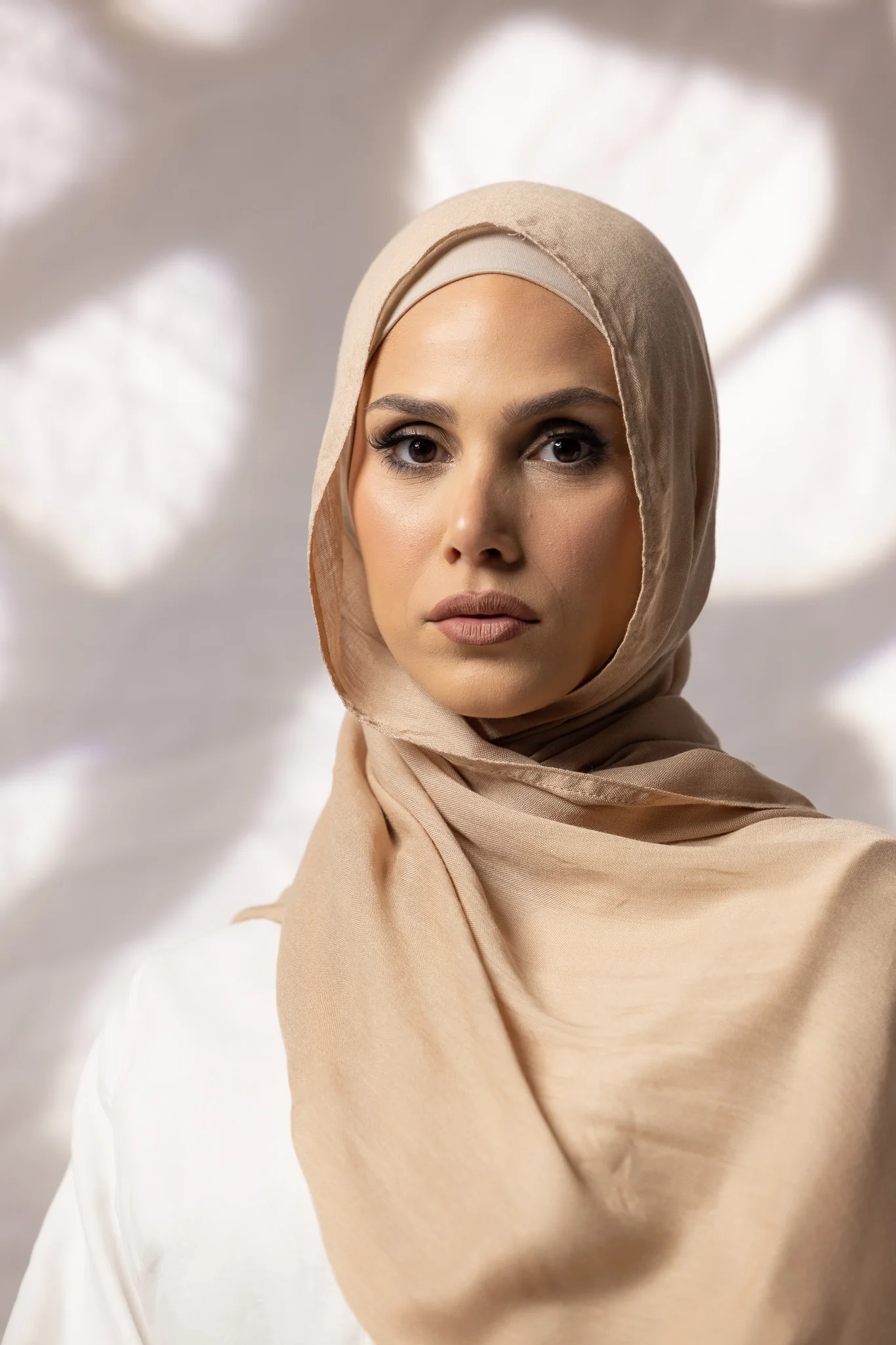 Cotton Modal Shawls - Shades of Light Nude - Image 11