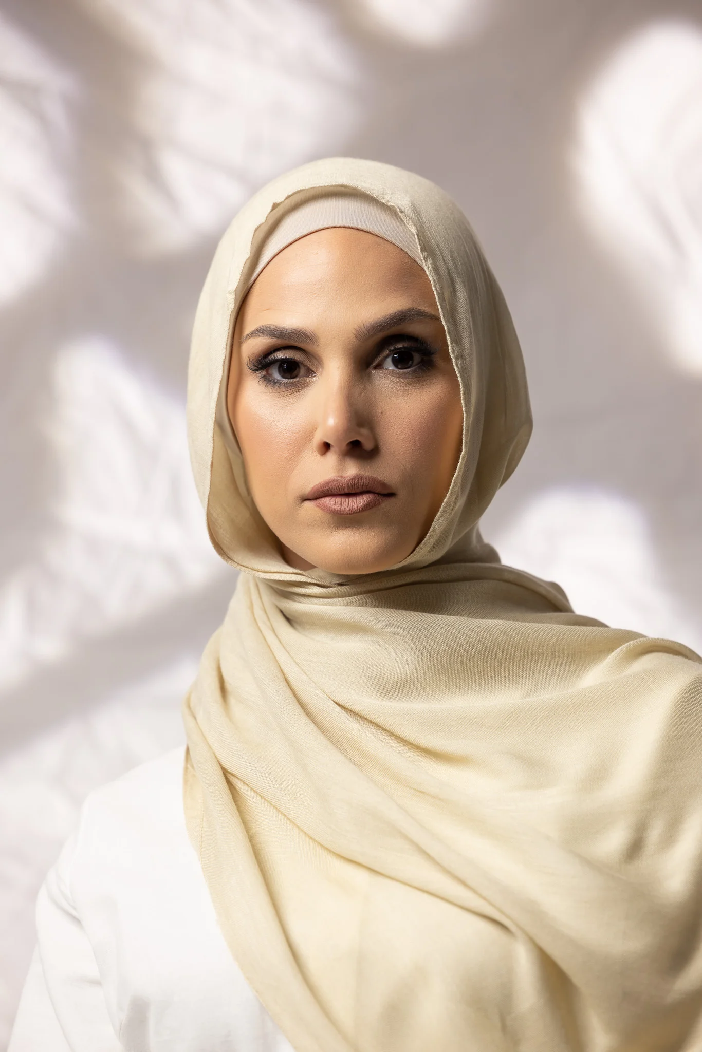 Cotton Modal Shawls - Shades of Light Nude - Image 21