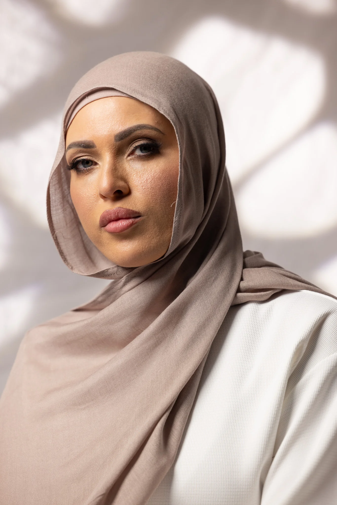 Cotton Modal Shawls - Shades of Light Nude - Image 6
