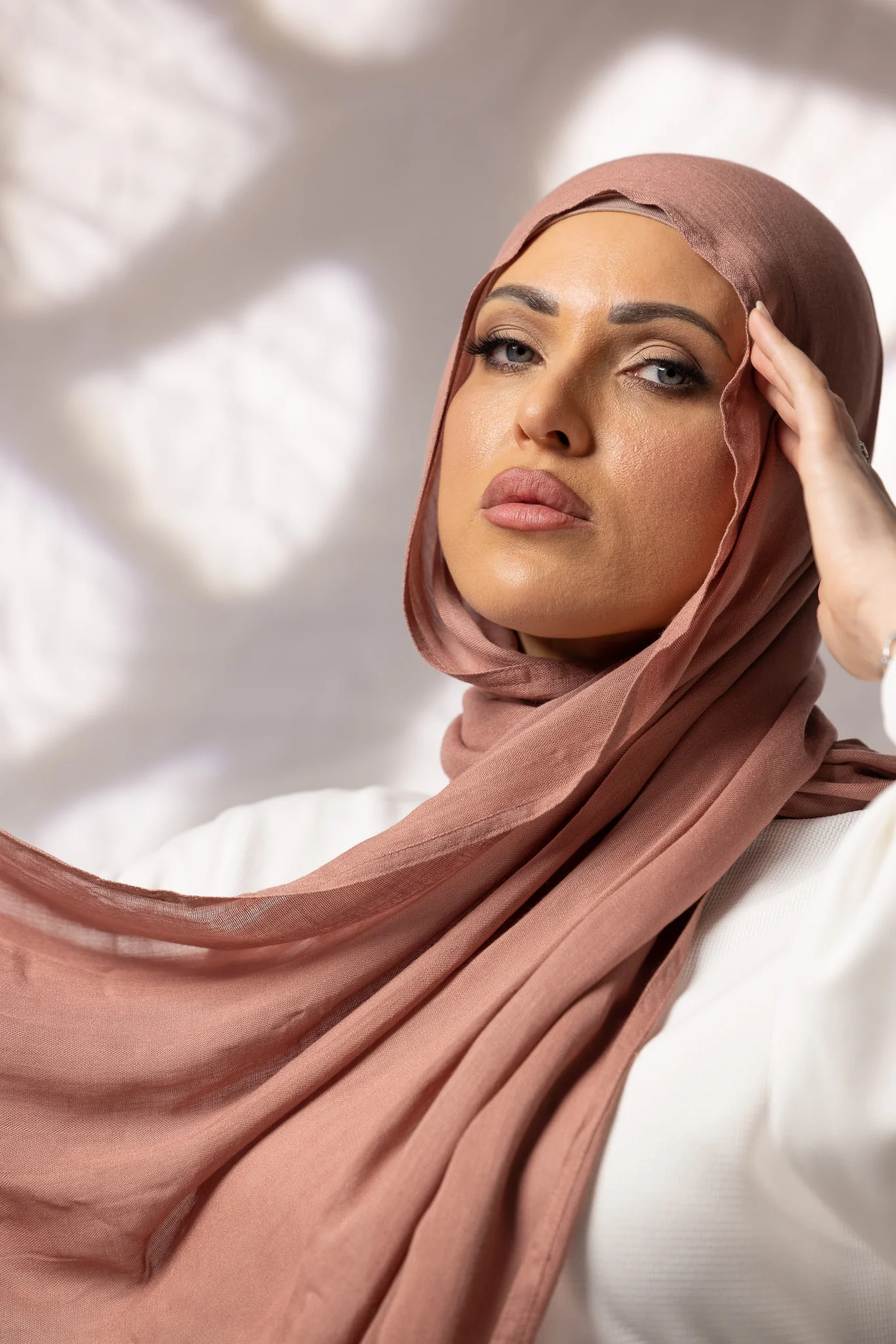Cotton Modal Shawls - Shades of Pink - Image 4
