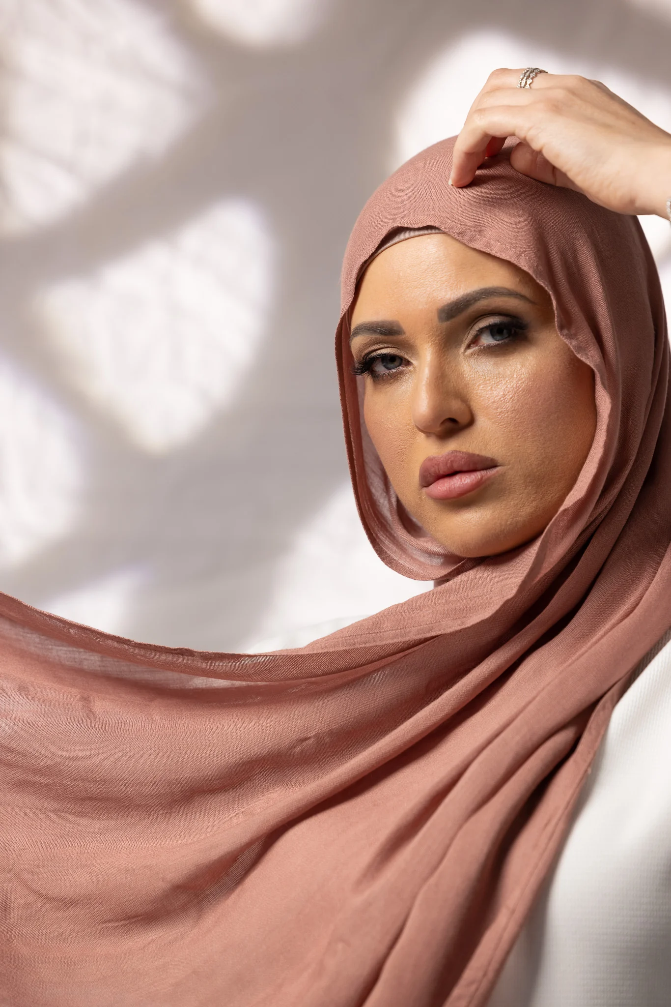 Cotton Modal Shawls - Shades of Pink - Image 5
