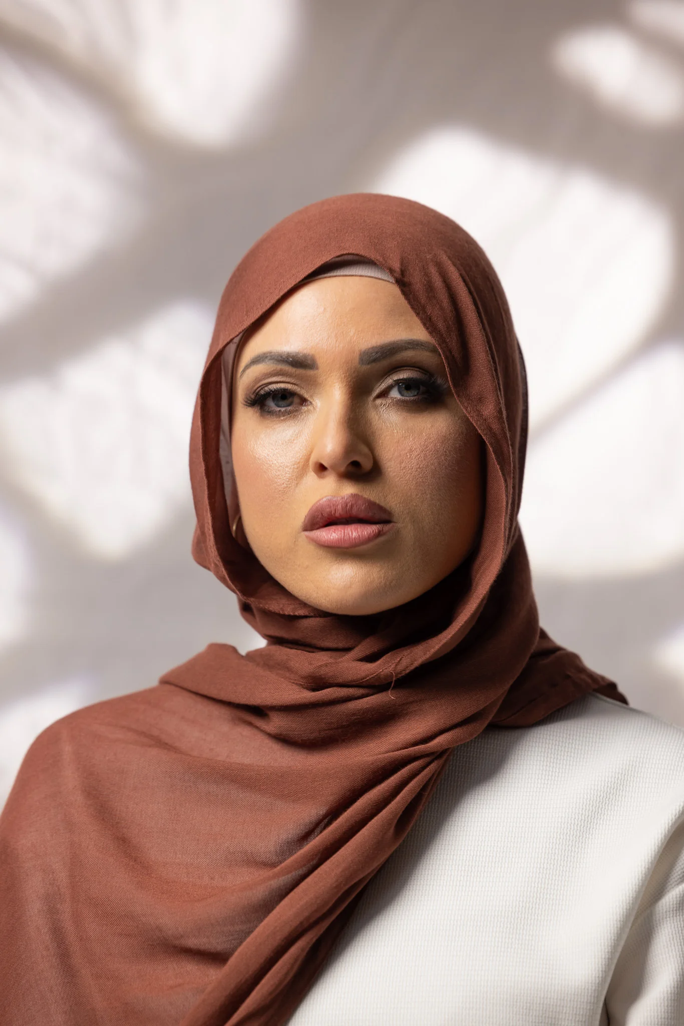 Cotton Modal Shawls - Shades of Red - Image 10