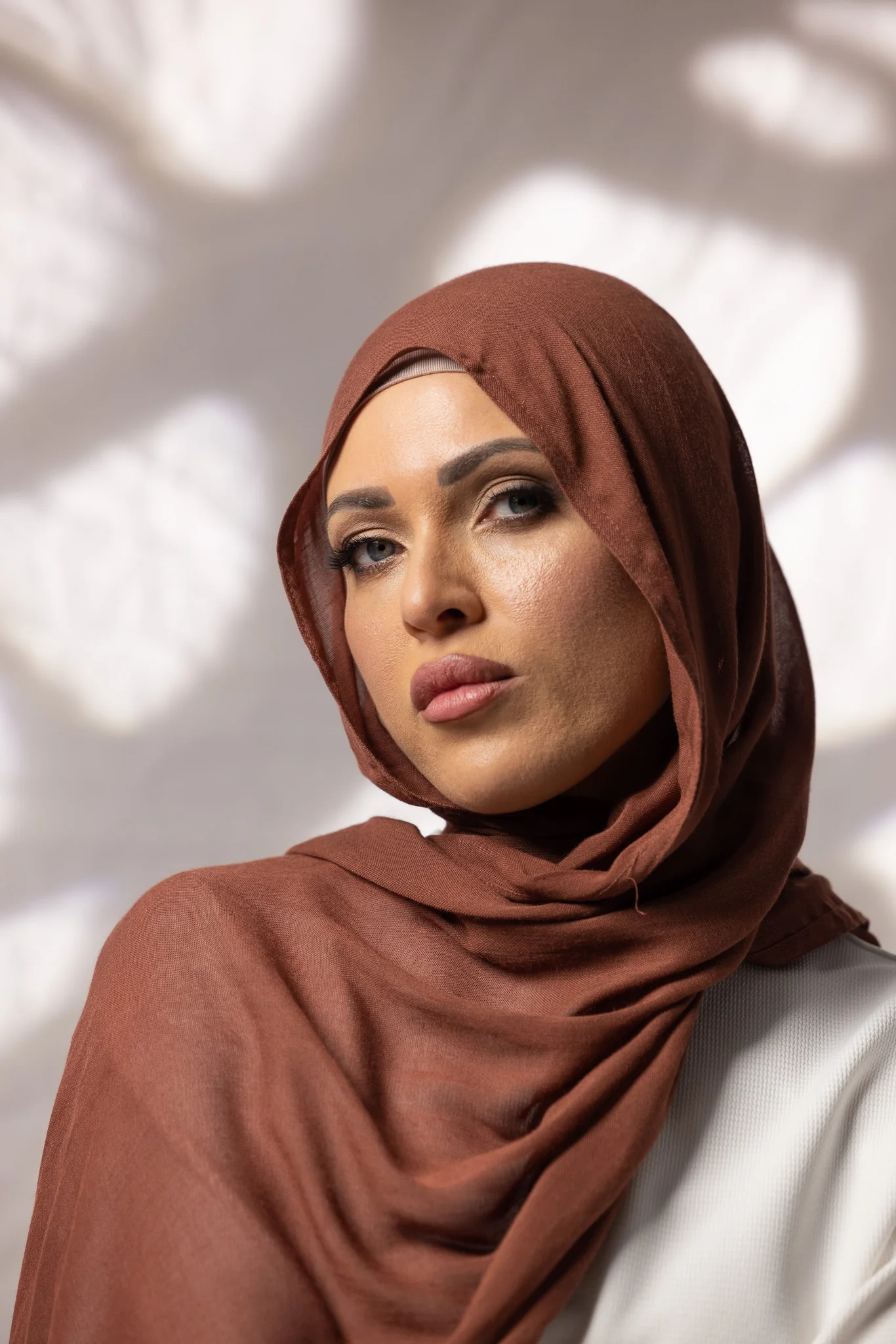 Cotton Modal Shawls - Shades of Red - Image 11