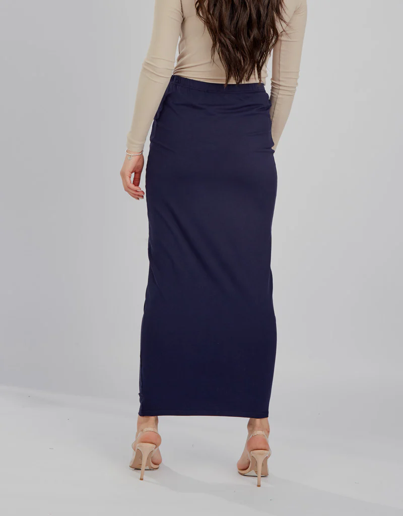 Cotton Pocket Pencil Skirt - Image 16