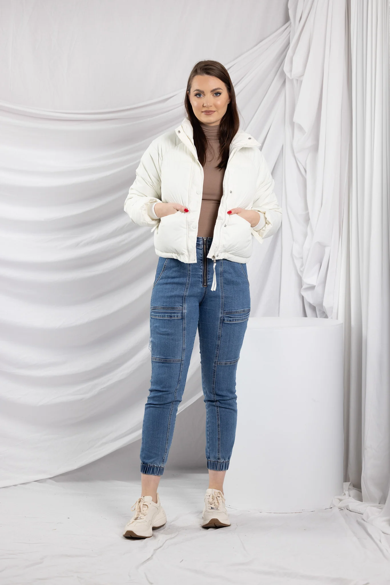 Crop Puffy Jacket - Image 2