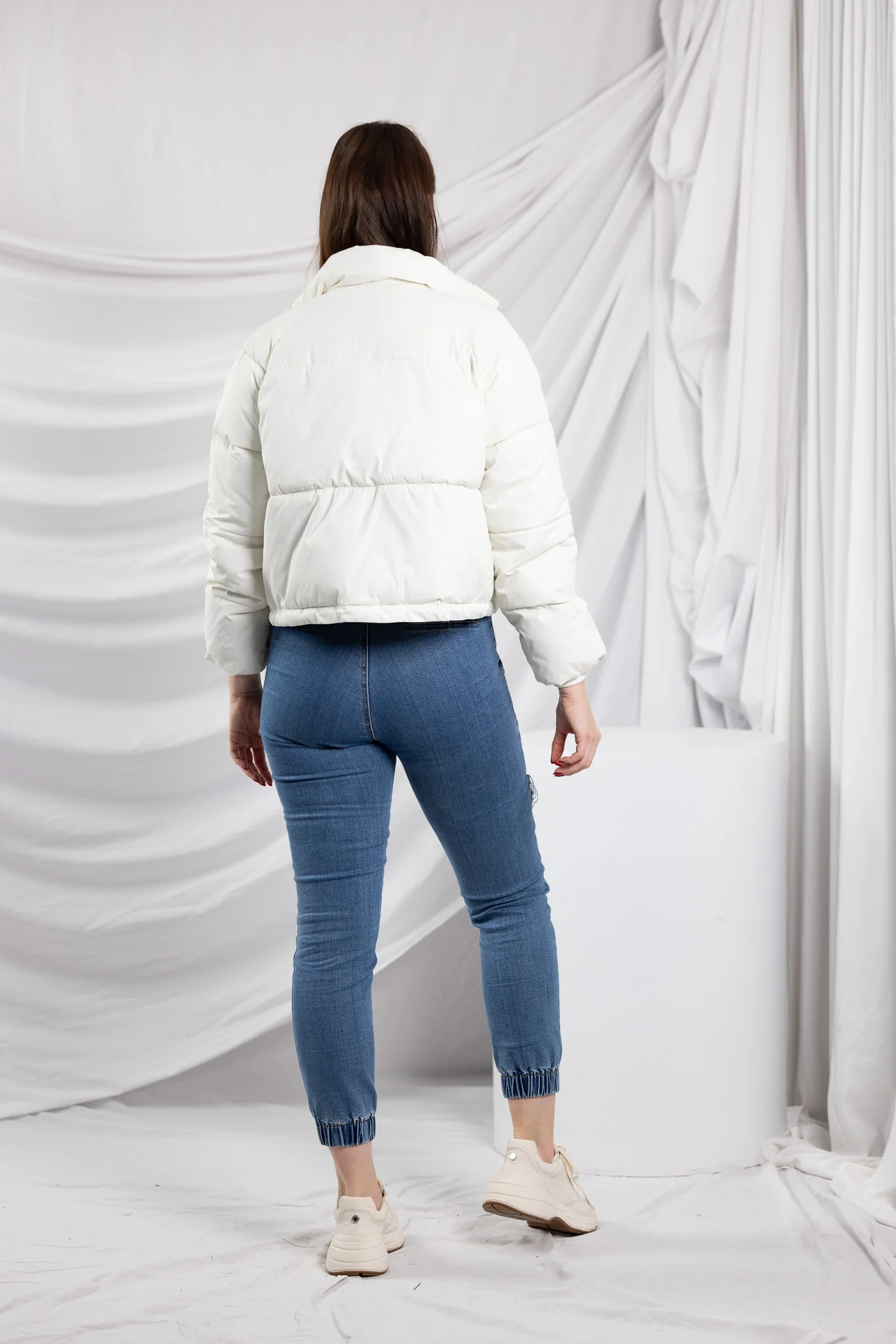 Crop Puffy Jacket - Image 3