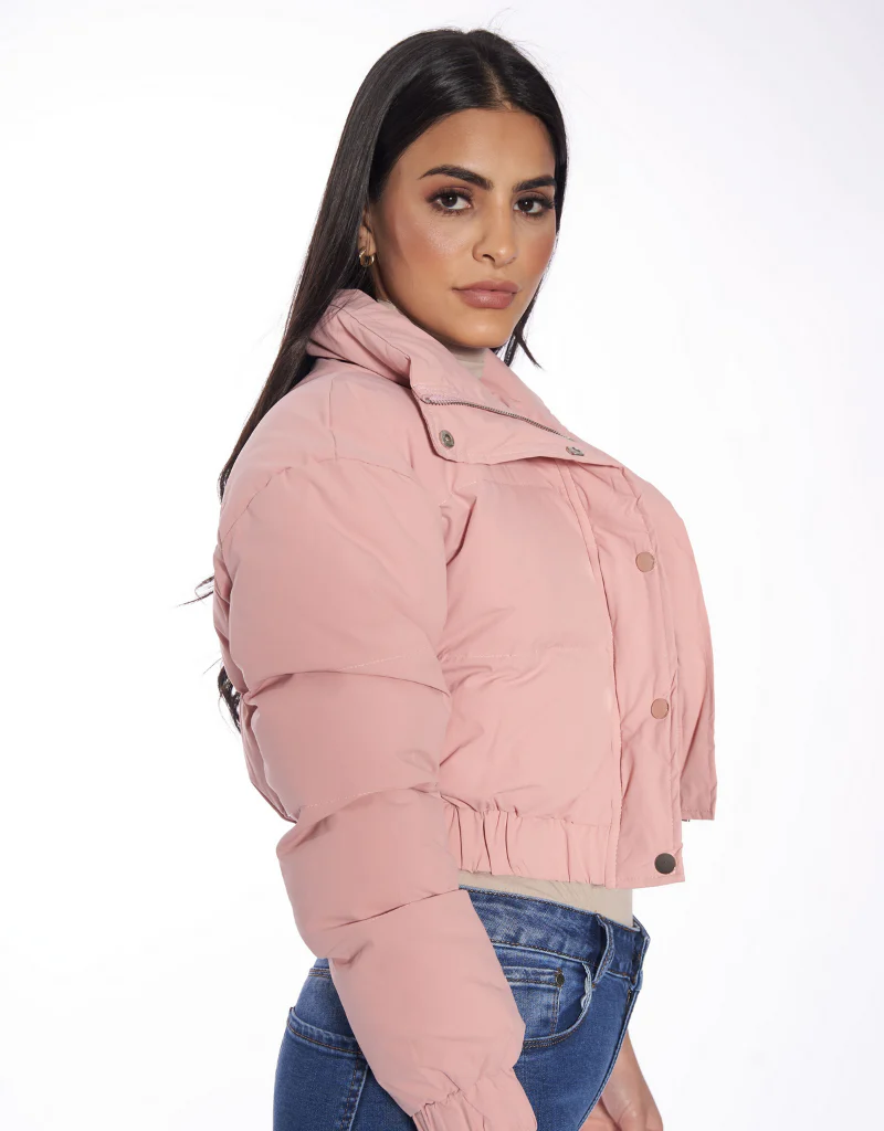 Crop Puffy Jacket - Image 14