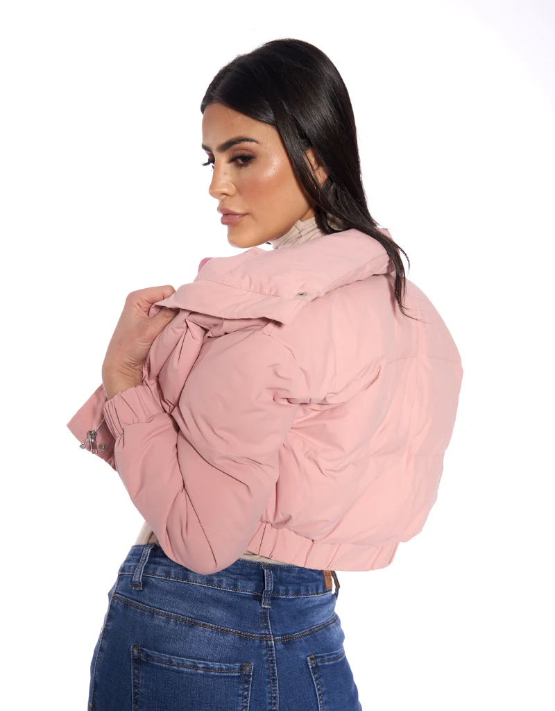 Crop Puffy Jacket - Image 15