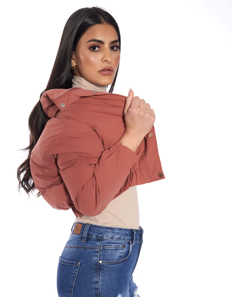 Crop Puffy Jacket - Image 18