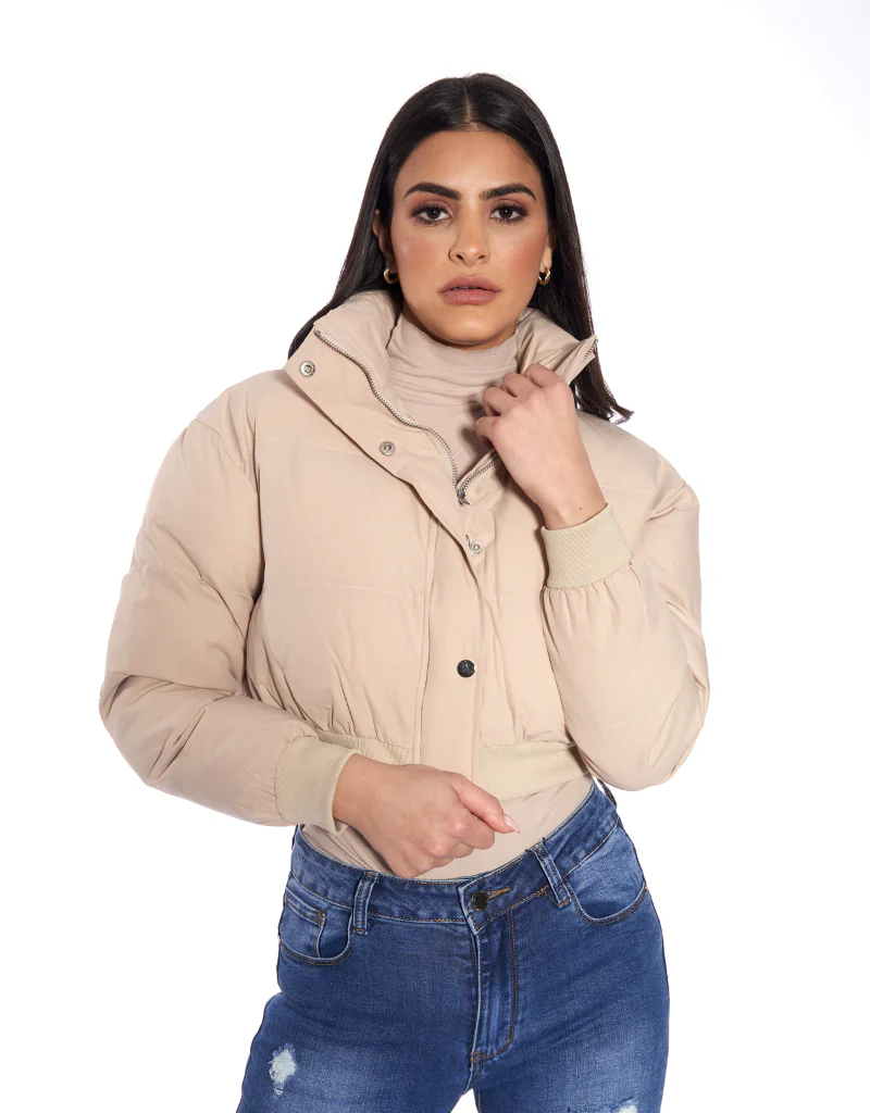 Crop Puffy Jacket - Image 4