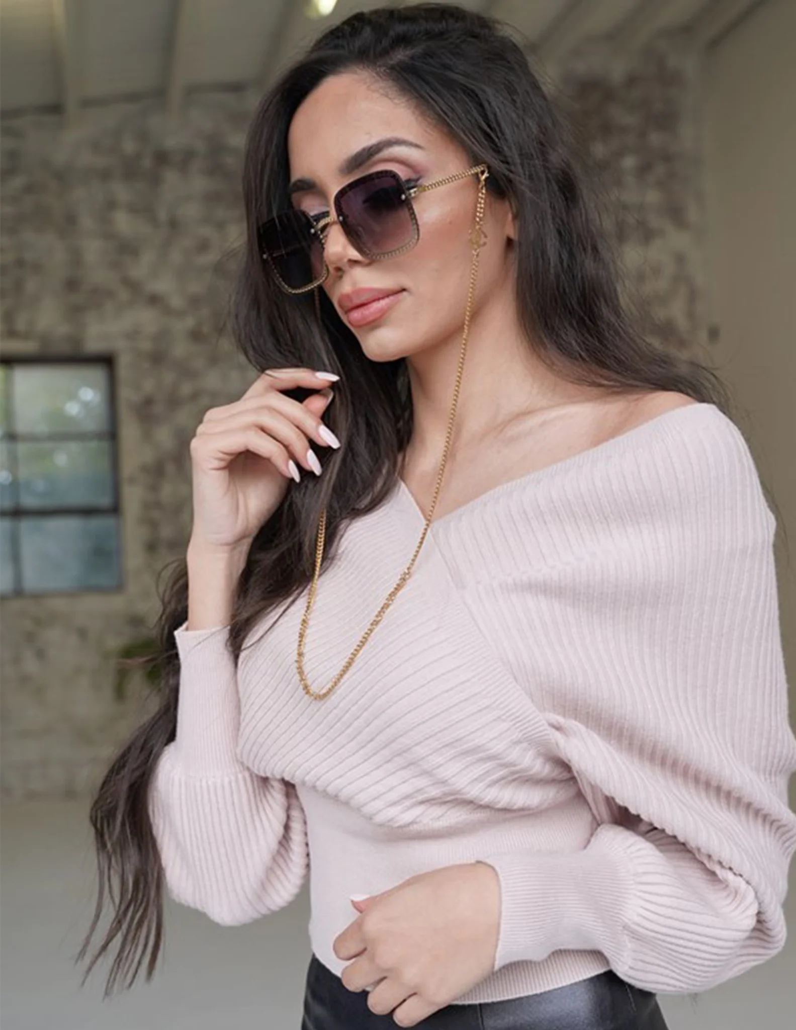 Cross Over Knit Top - Image 18