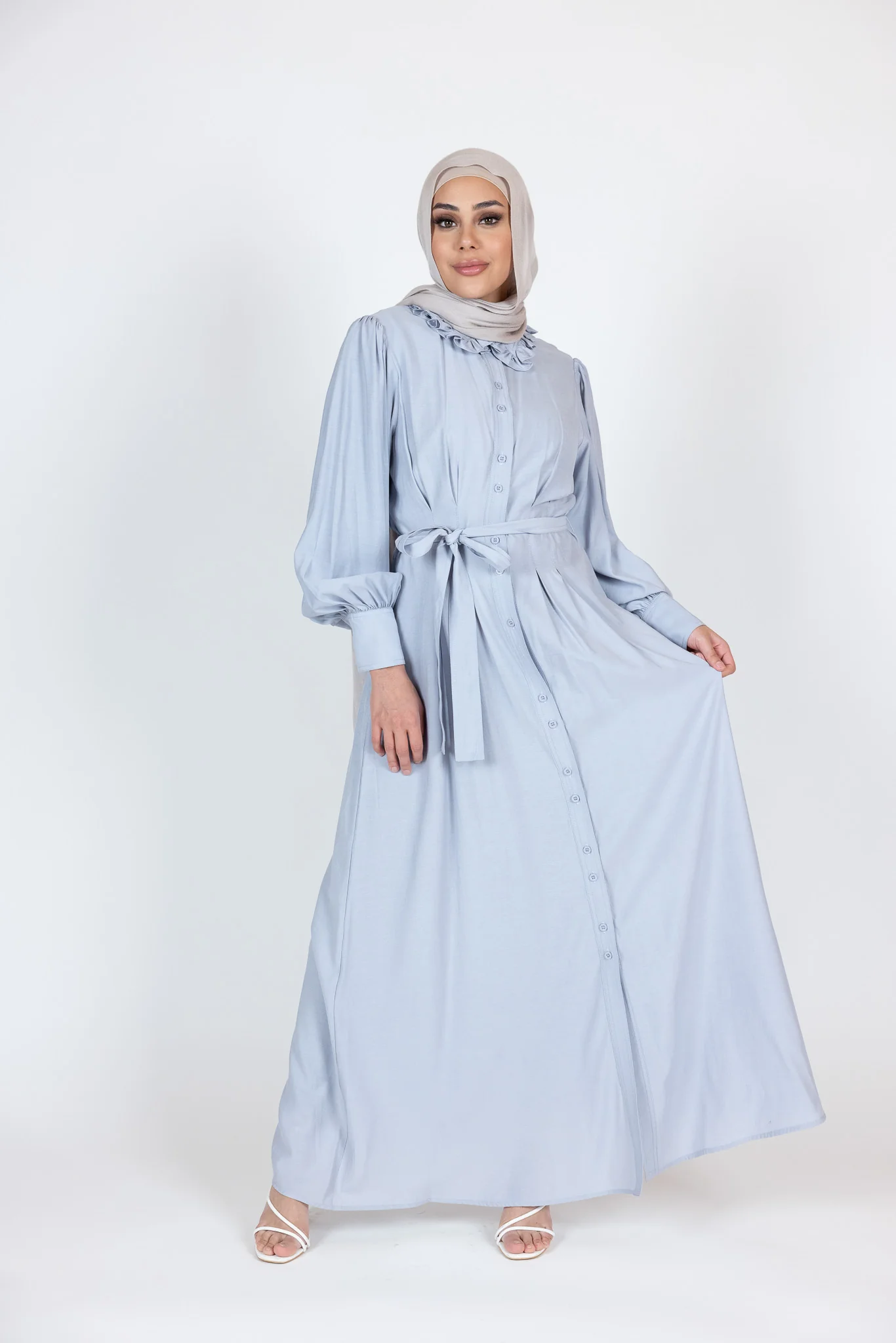 Damaris Detailed Dress - Image 10