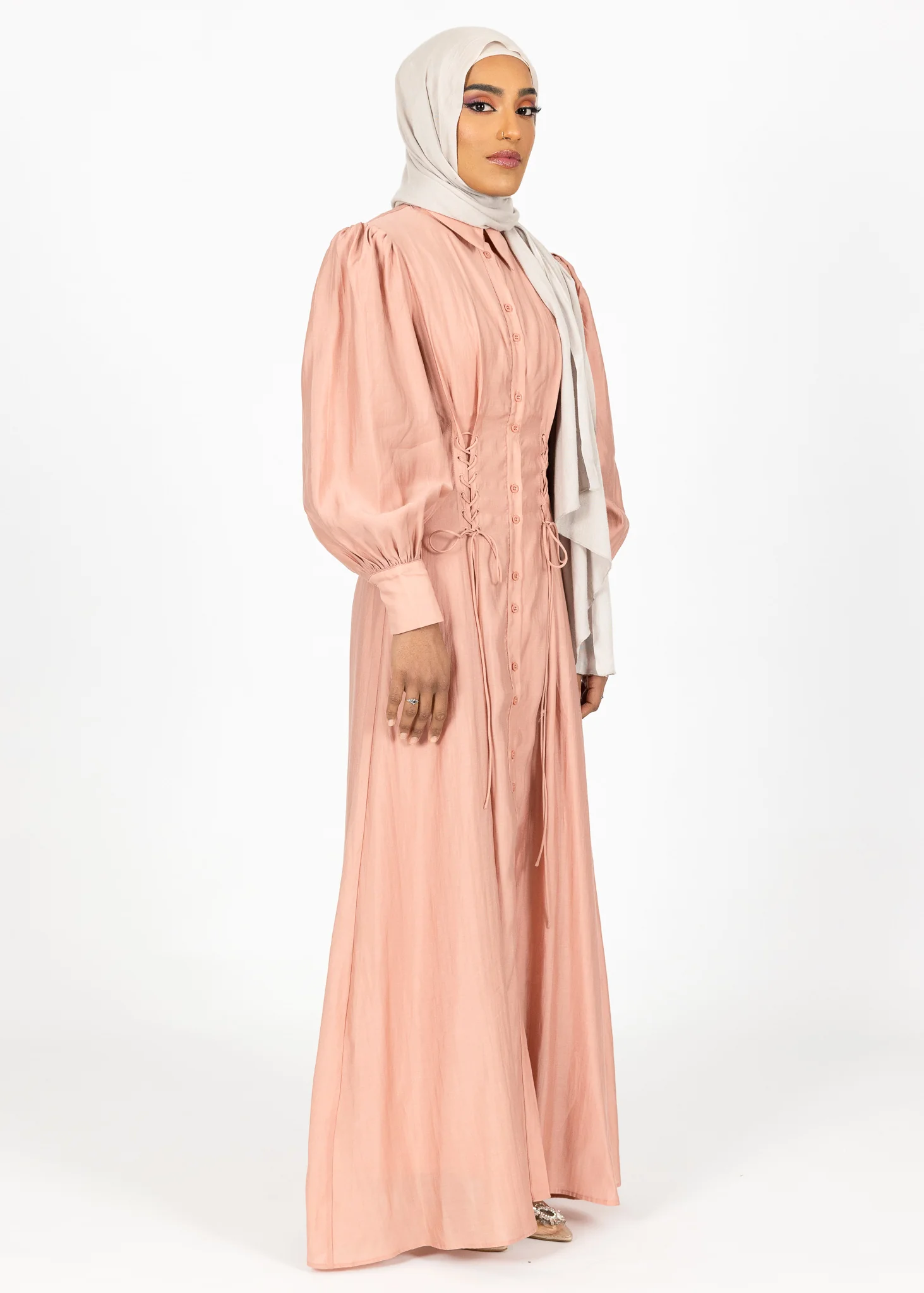Damita Detailed Maxi Dress - Image 3