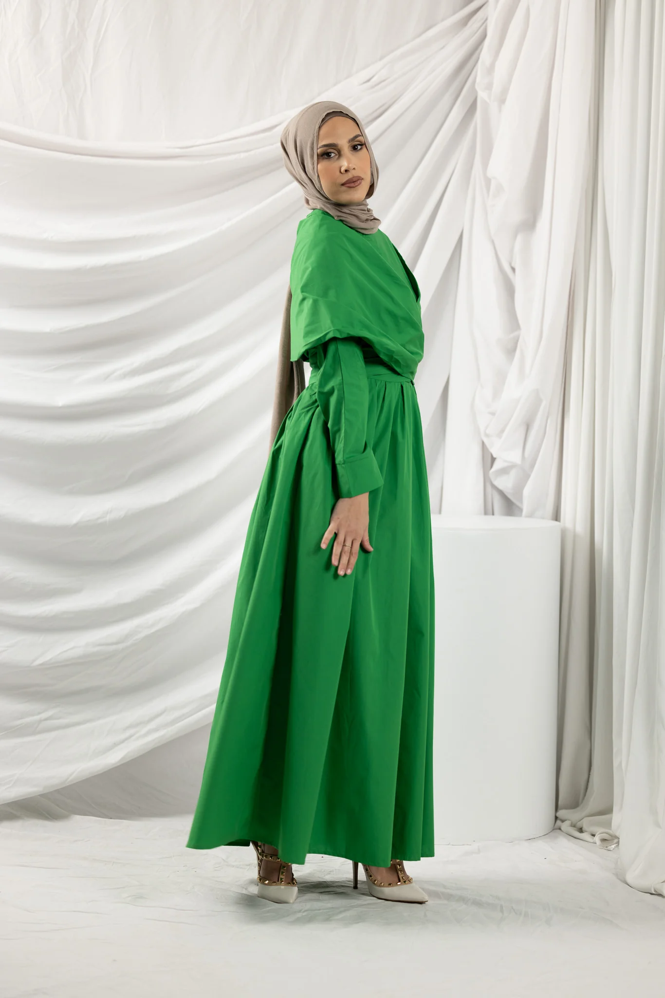 Danae Cross Body Maxi Dress - Image 12