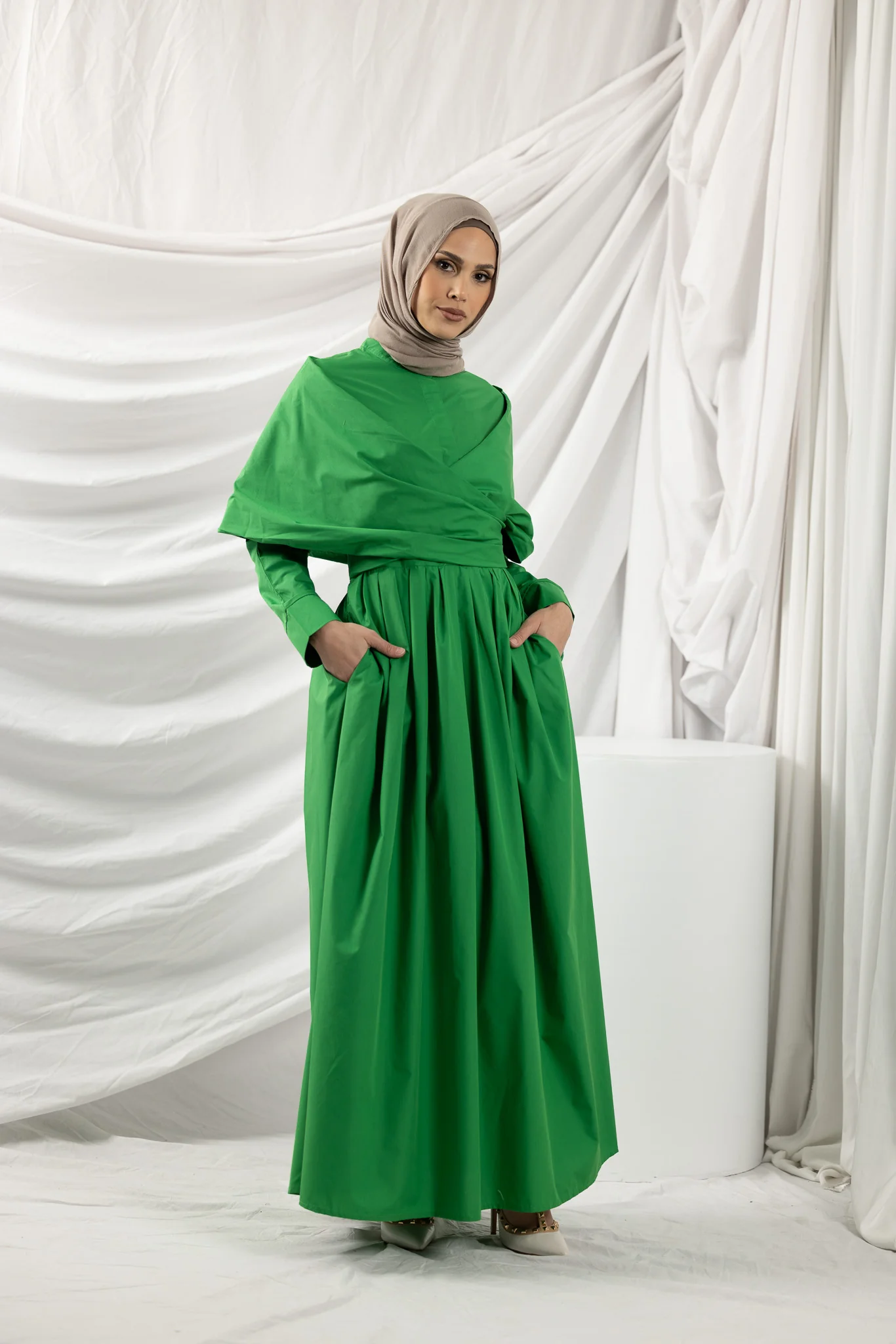Danae Cross Body Maxi Dress - Image 8