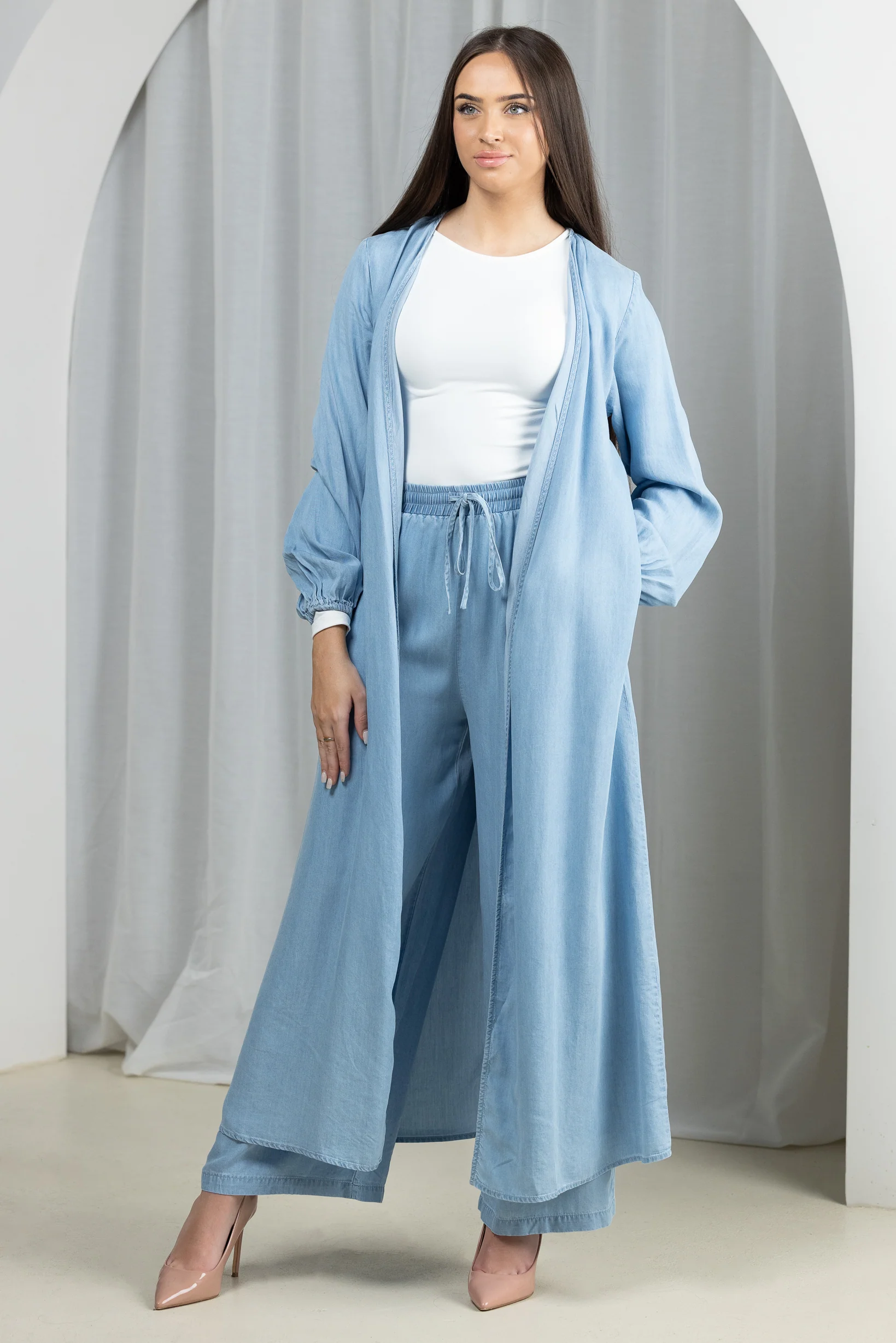 Dania Denim Cardigan - Image 2