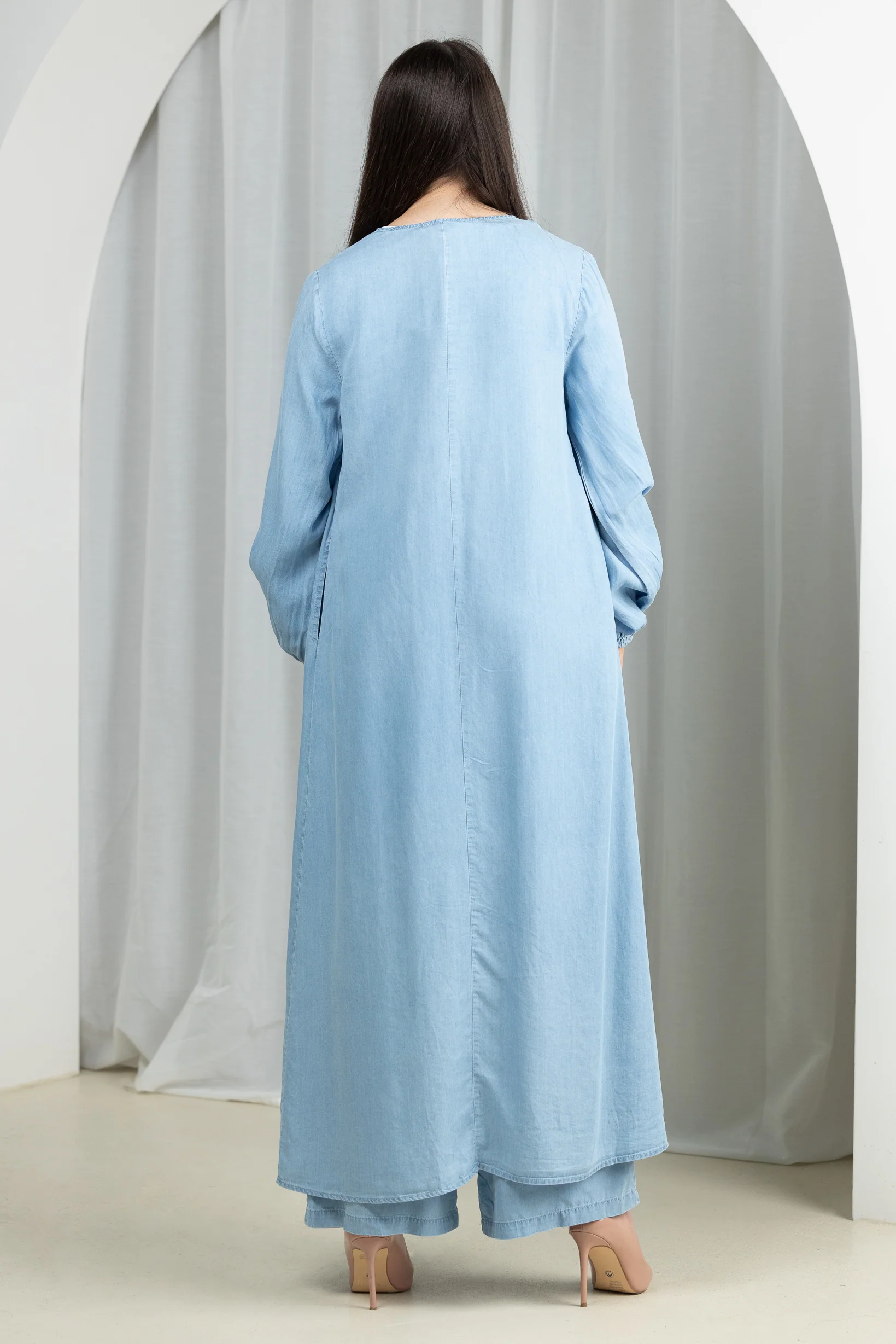 Dania Denim Cardigan - Image 4