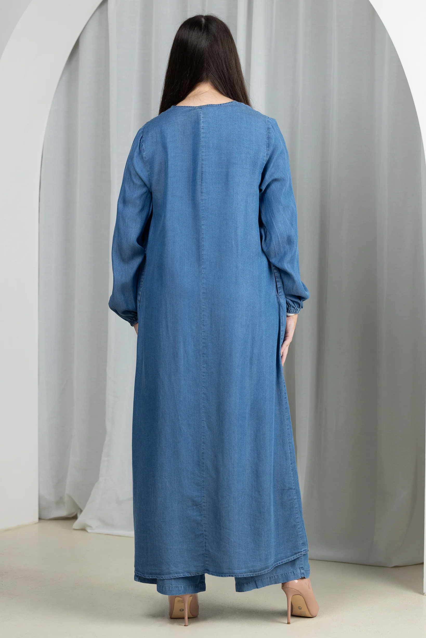 Dania Denim Cardigan - Image 8