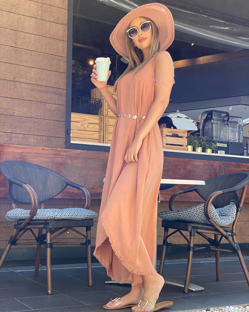 Delilah Fray Dress - Image 11