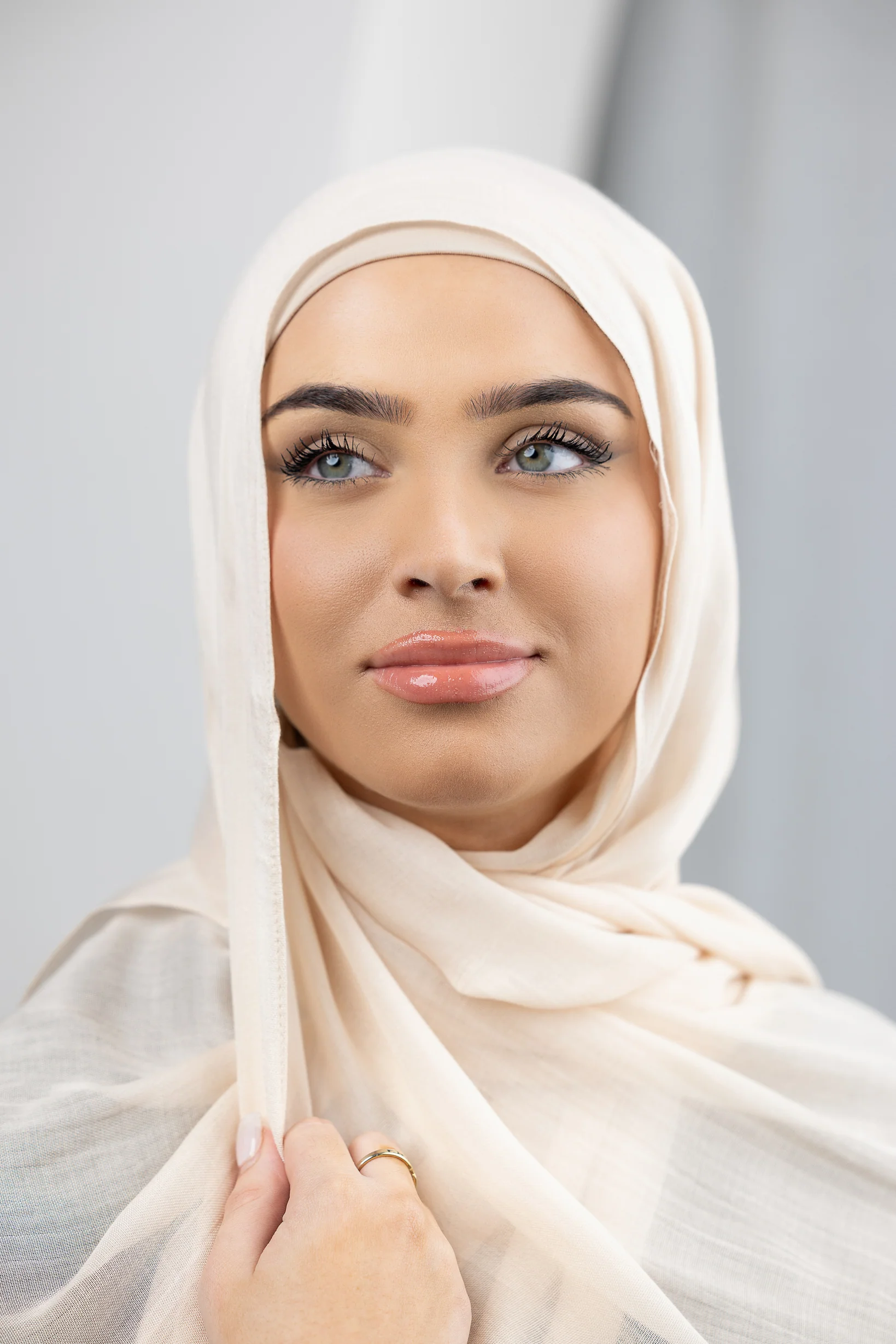Deluxe Modal Shawl - Shades of Nude - Image 5