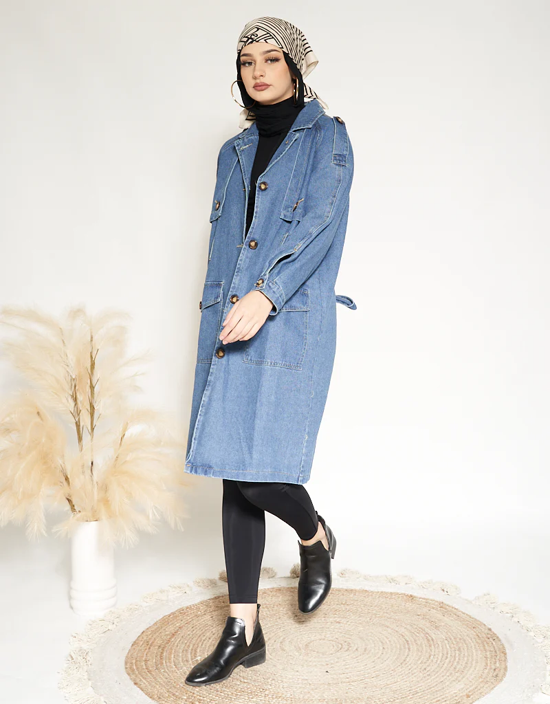 Denim Trench - Image 3