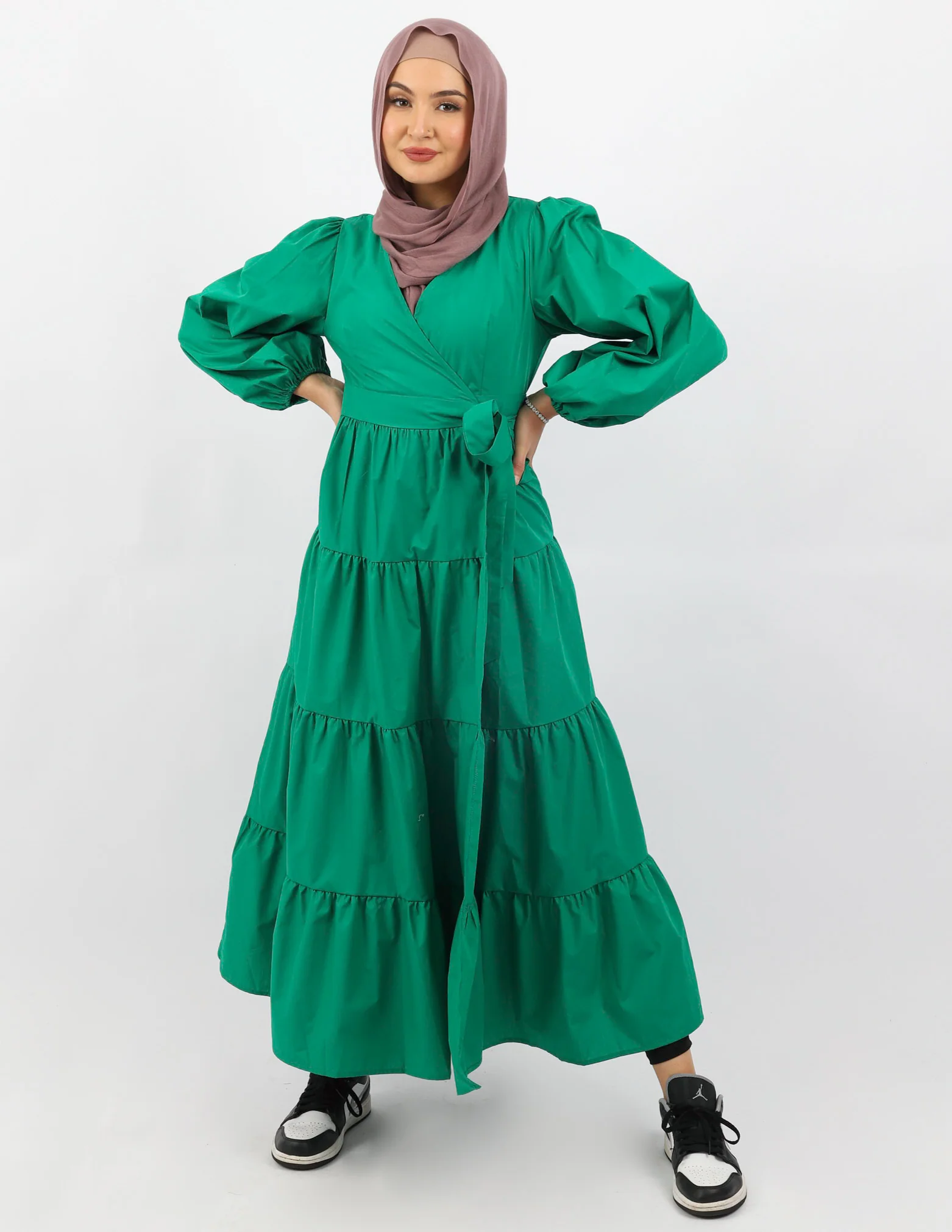 Escape Diamond Tiered Dress - Image 11