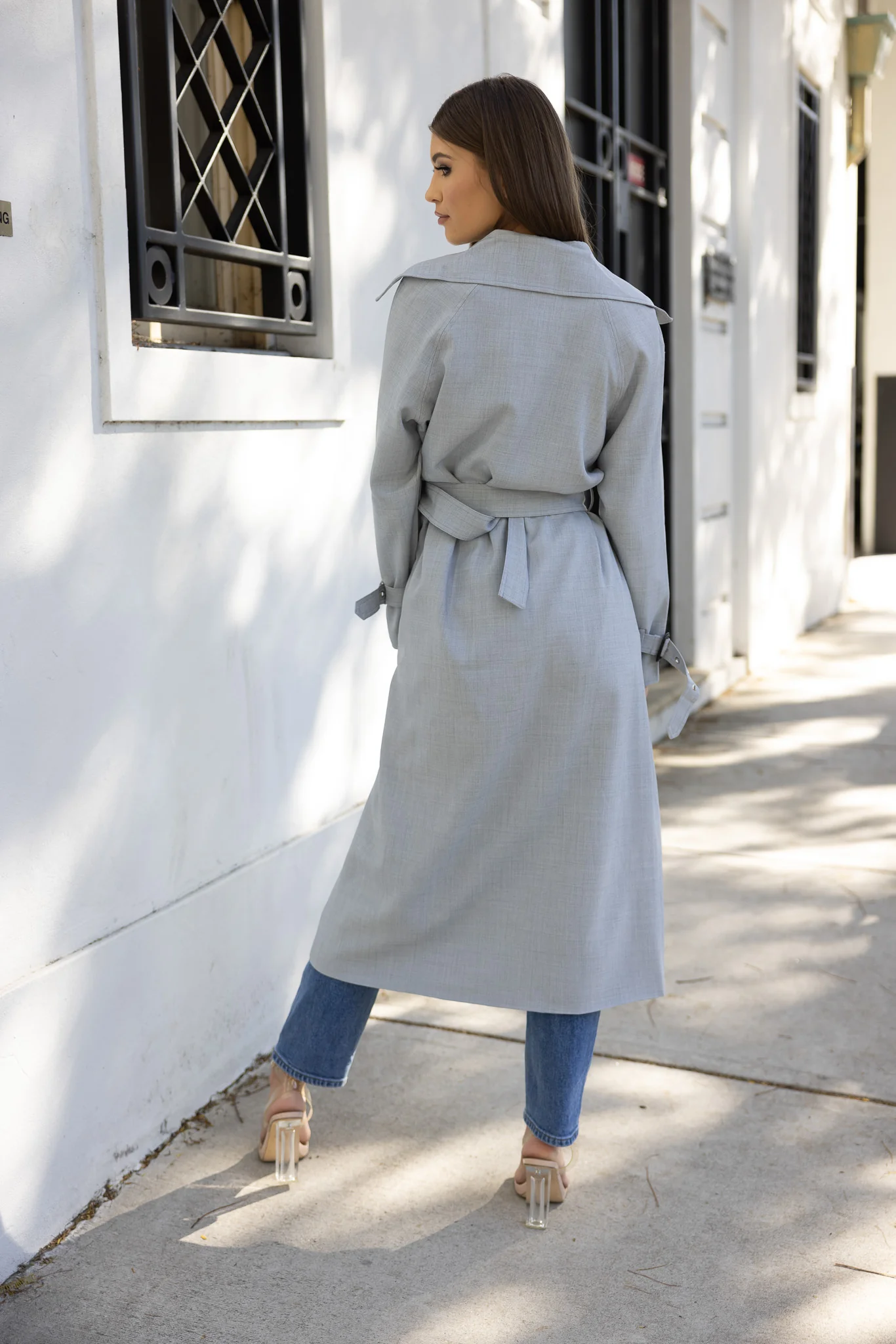 Didi Detailed Trench Jacket - Image 13