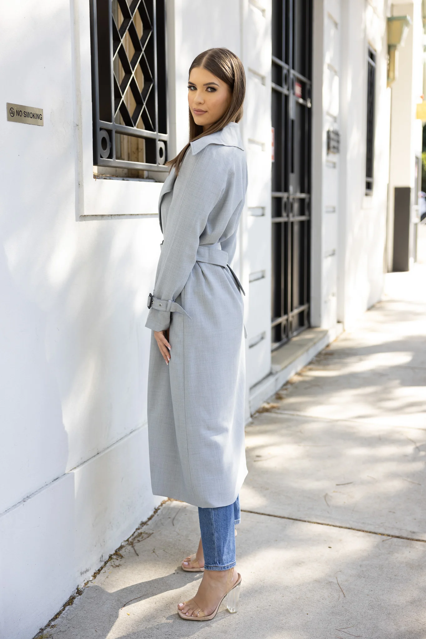 Didi Detailed Trench Jacket - Image 15