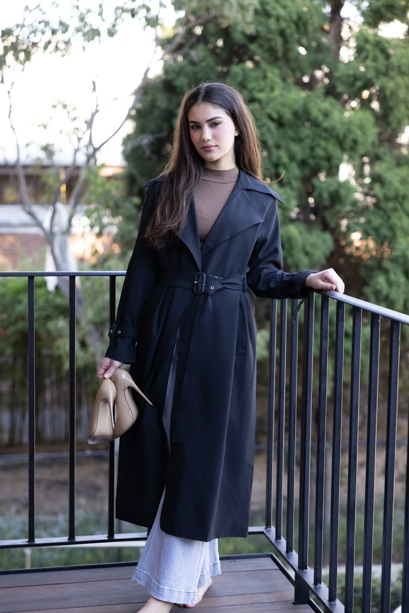 Didi Detailed Trench Jacket - Image 2