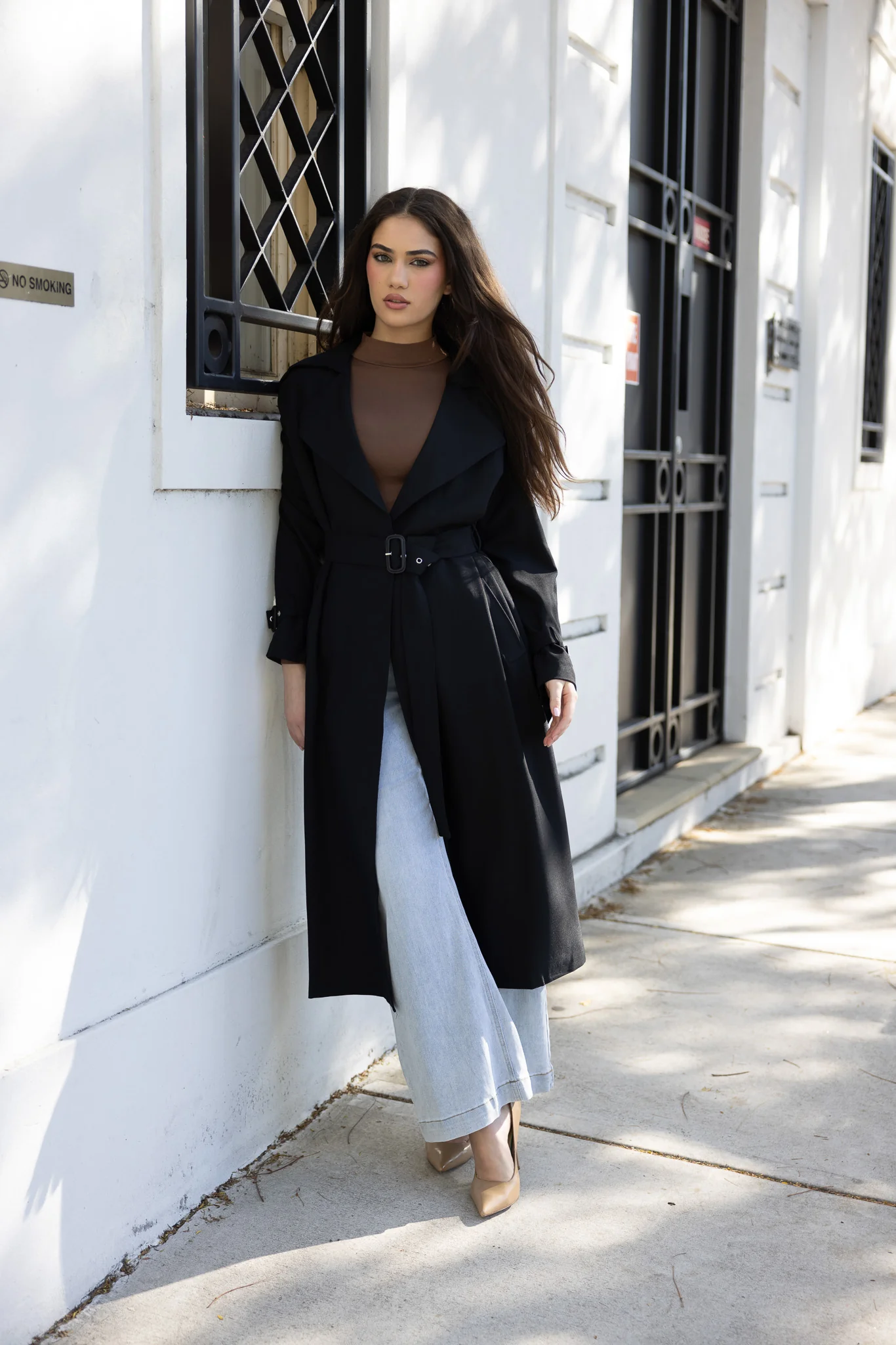 Didi Detailed Trench Jacket - Image 6