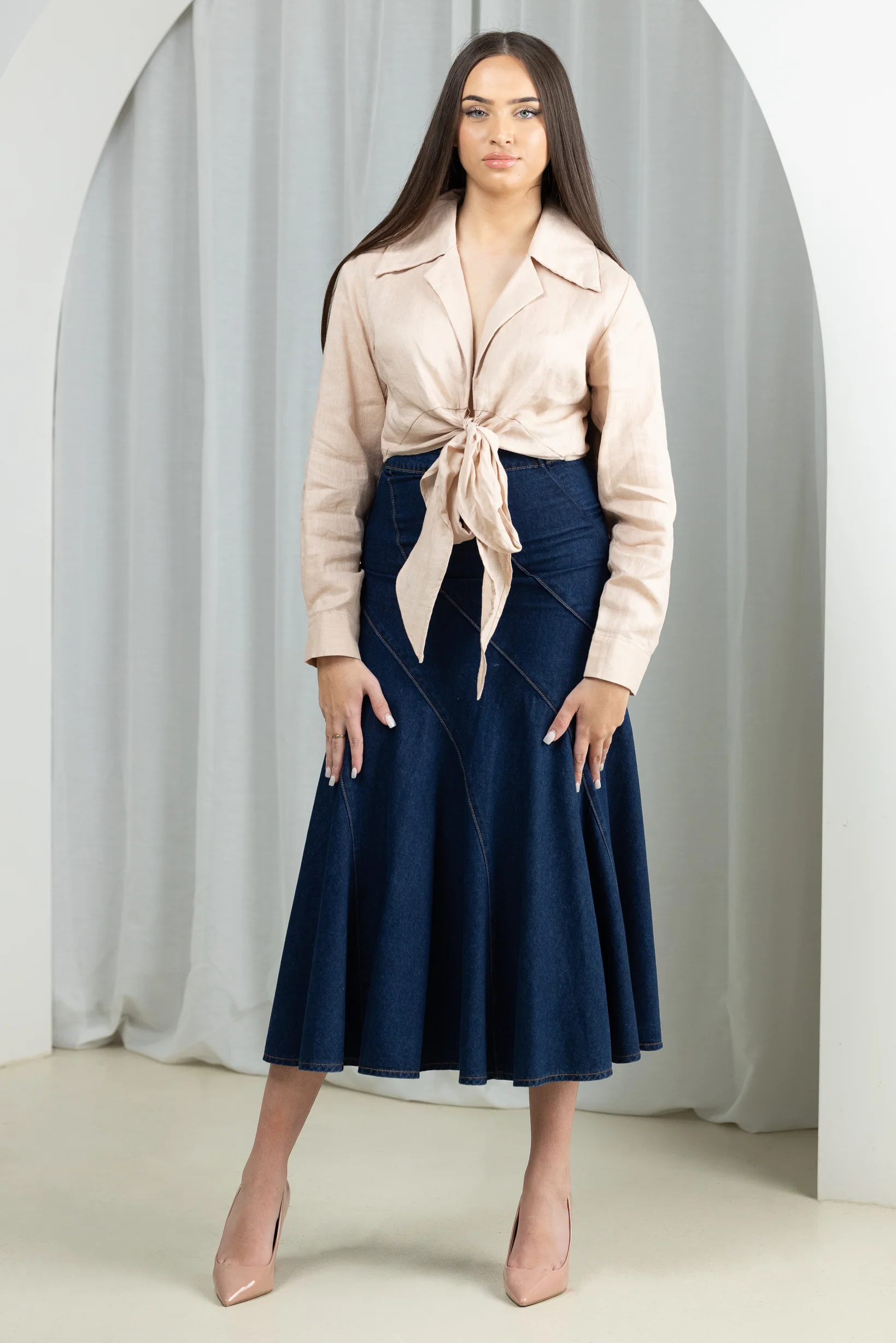 Diva Denim Skirt - Image 2